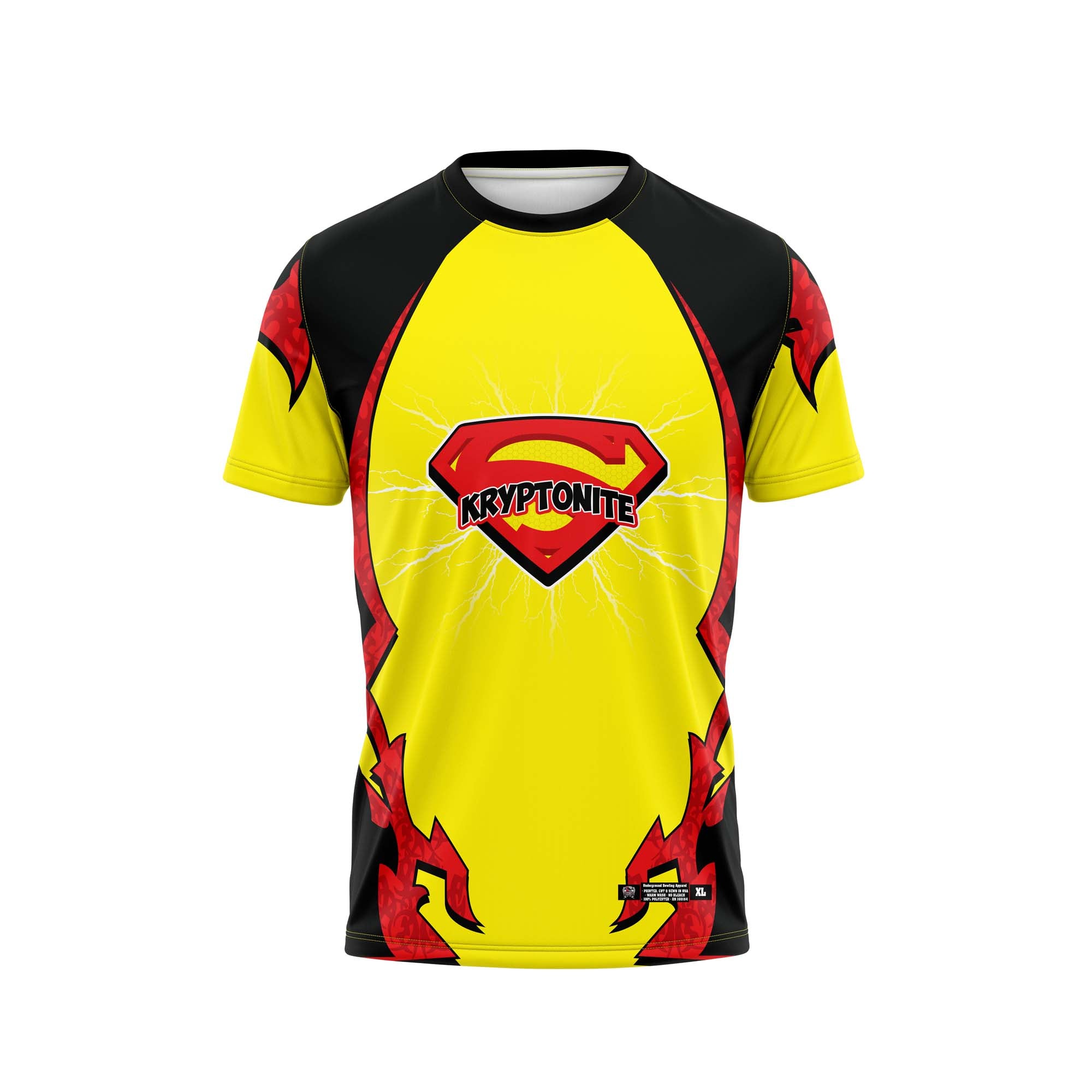 Kryptonite Yellow / Black Jersey