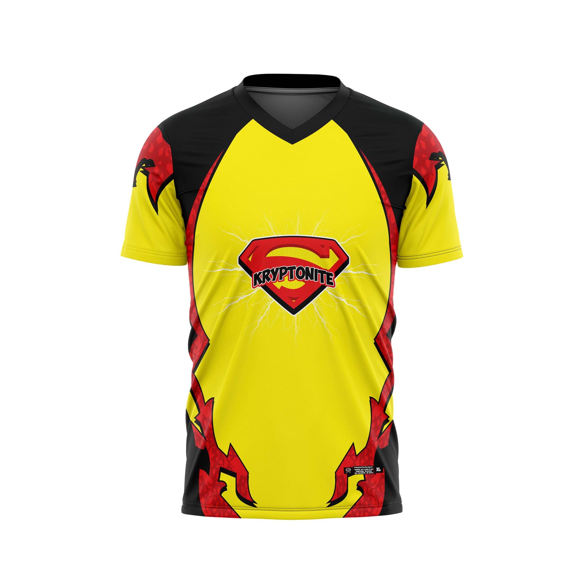 Kryptonite Yellow / Black Jersey