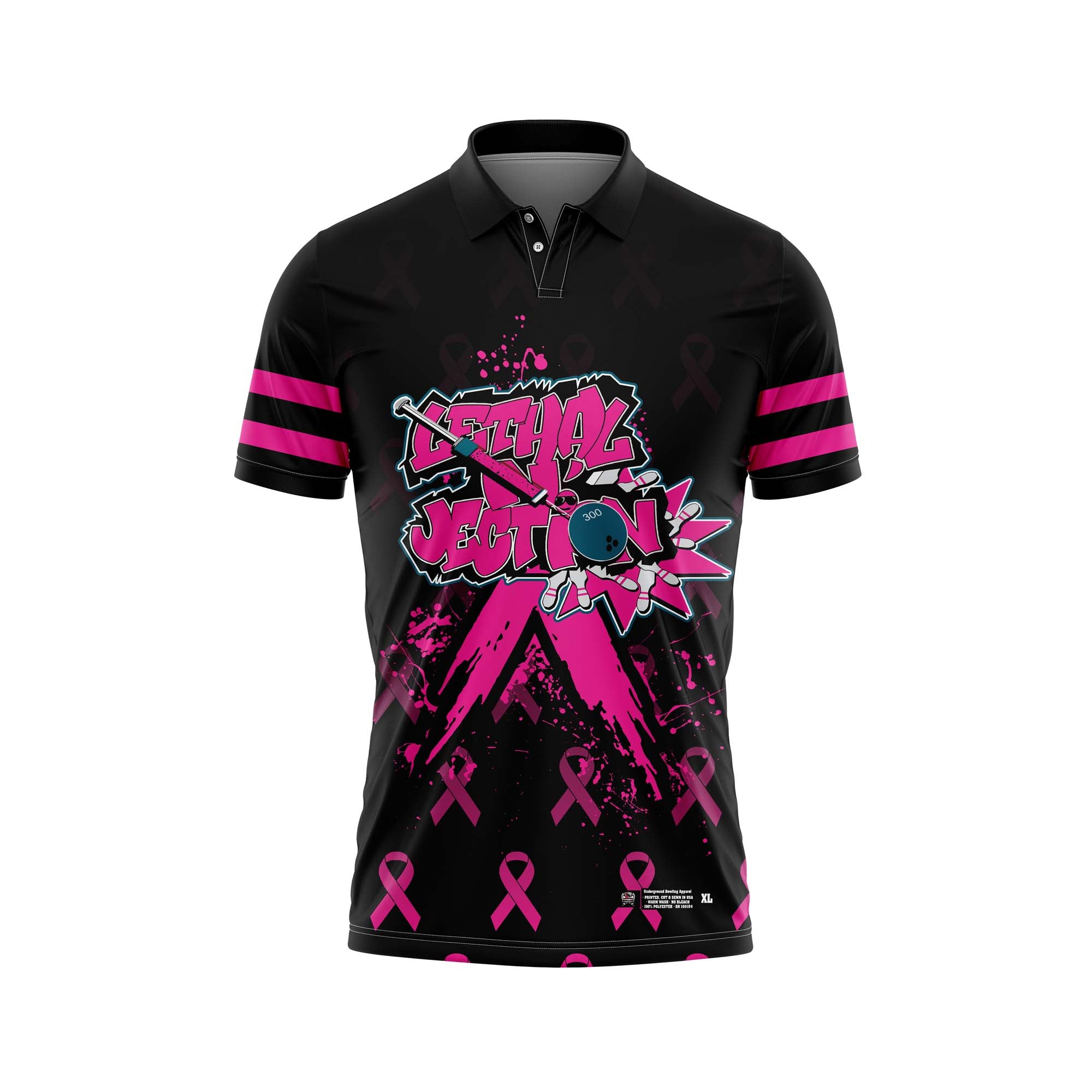 Lethal N'jection Breast Cancer Jerseys