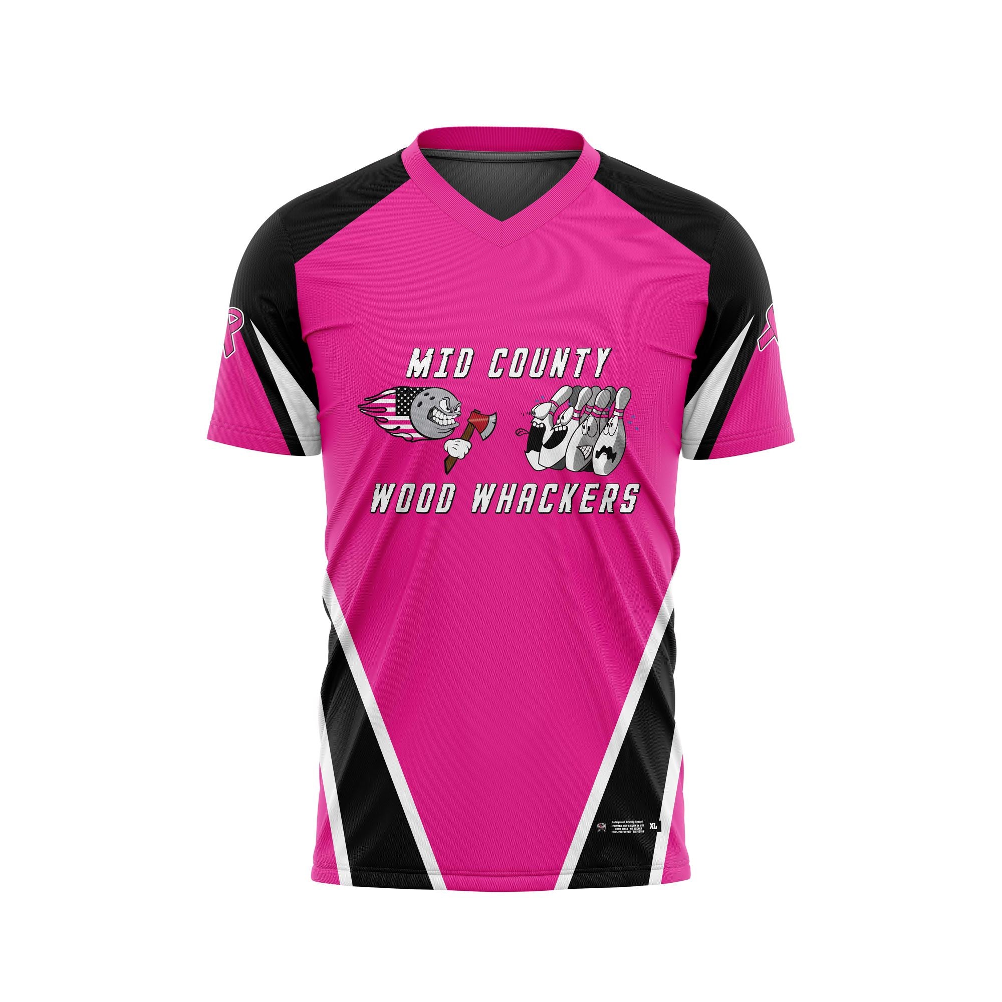 Mid County Wood Whackers Breast Cancer Jersey