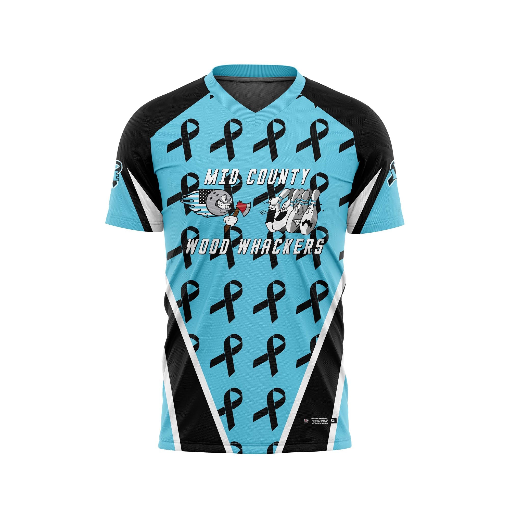 Mid County Wood Whackers Melanoma Jersey