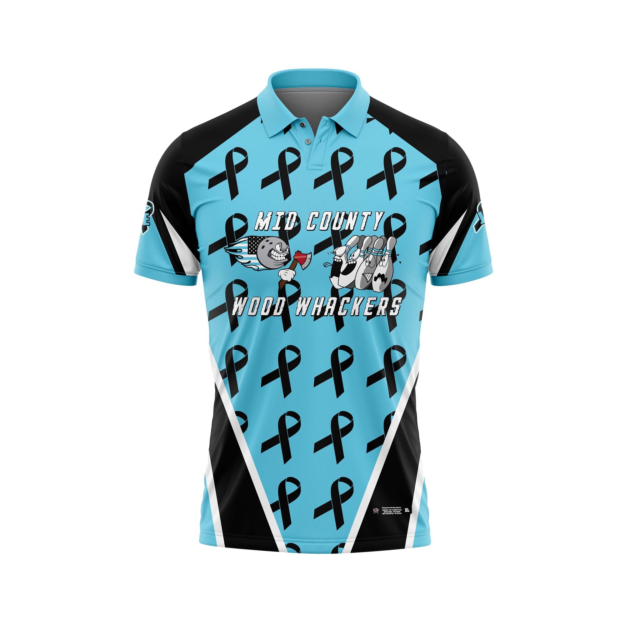 Mid County Wood Whackers Melanoma Jersey