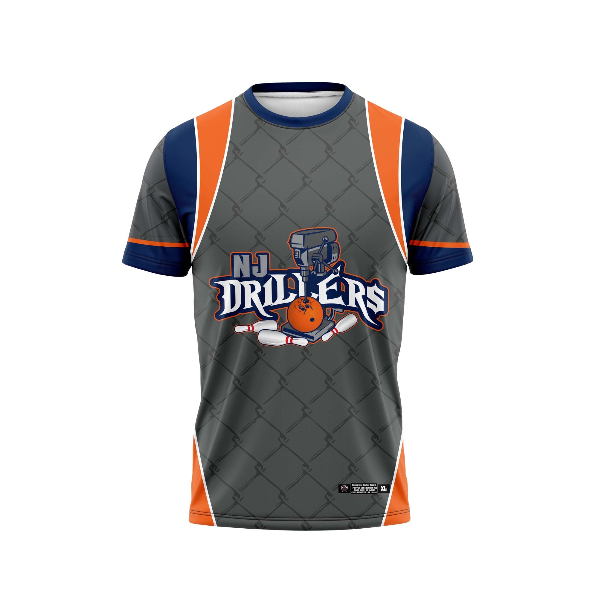 New Jersey Drillers Home Jersey