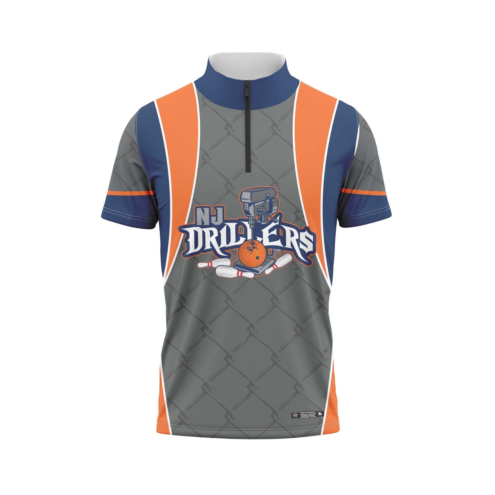 New Jersey Drillers Home Jersey