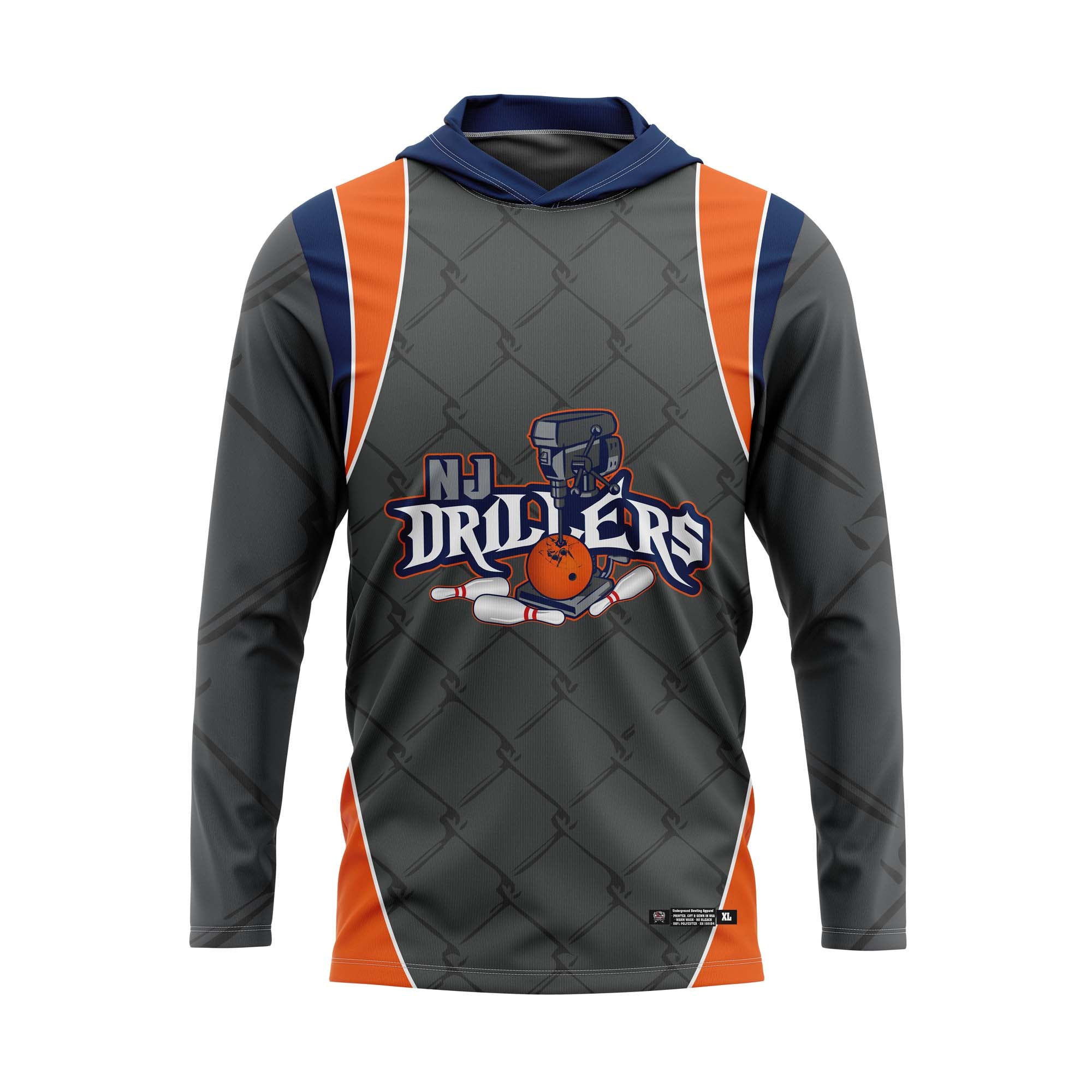 New Jersey Drillers Home Jersey