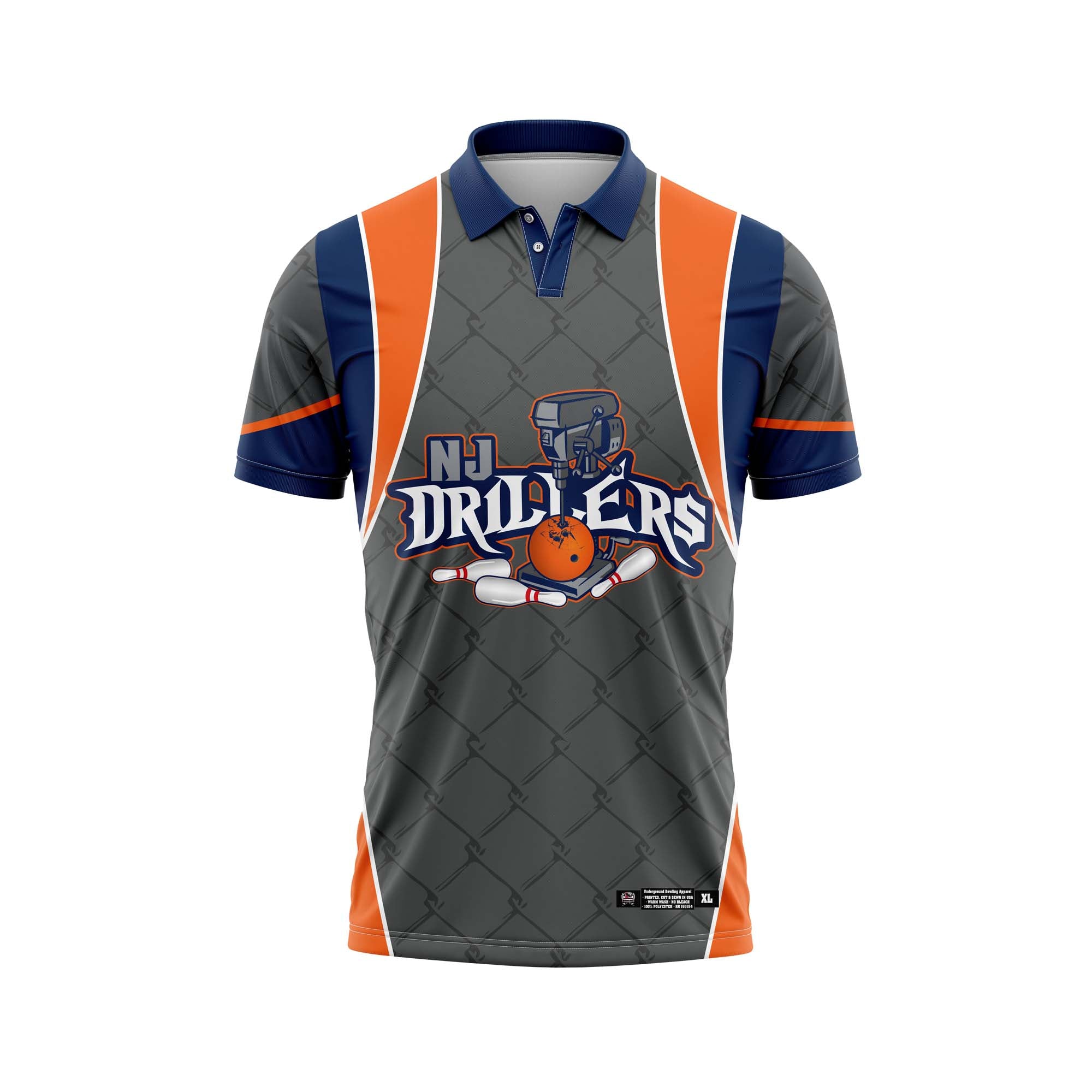 New Jersey Drillers Home Jersey