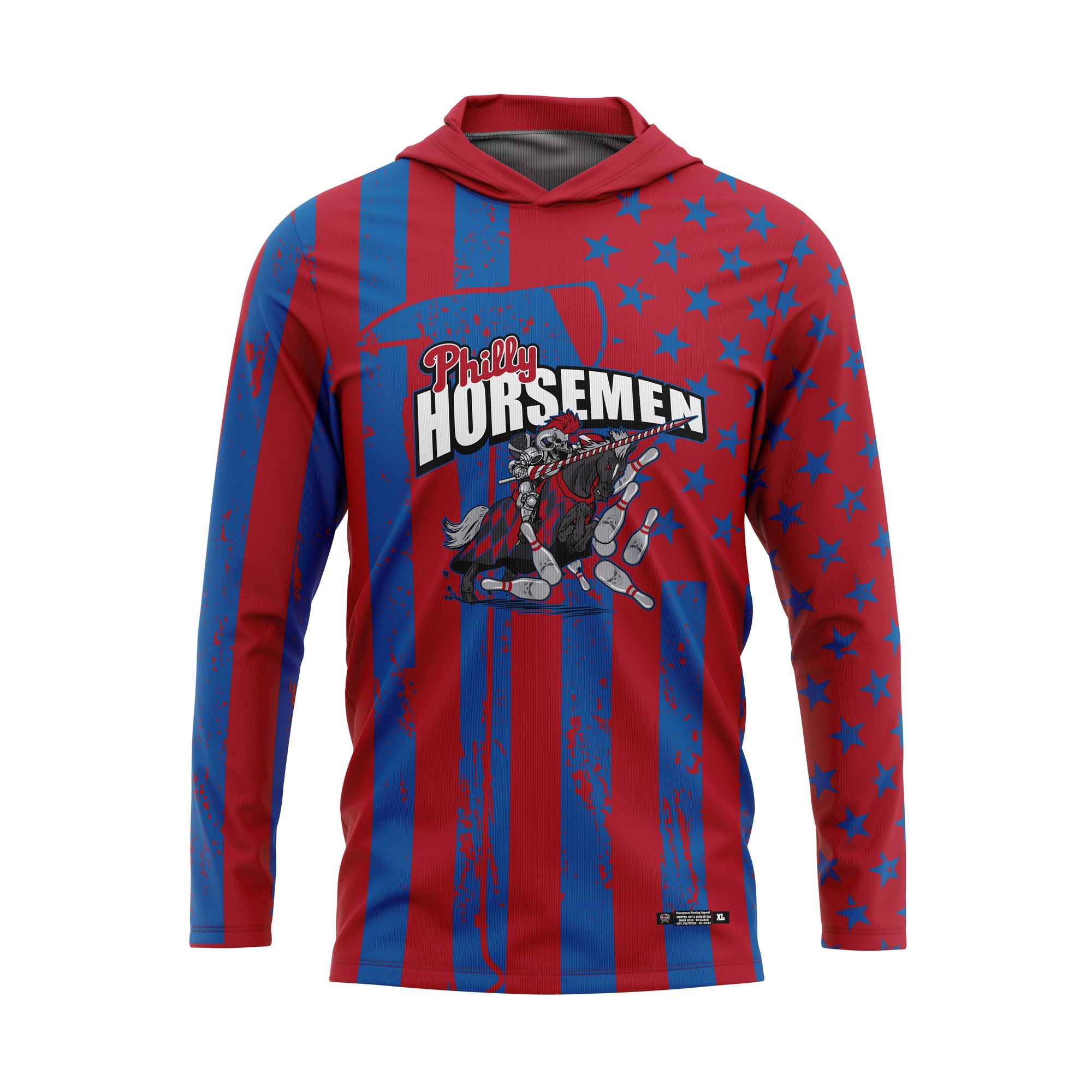 Philly Horseman Red / Royal Jersey