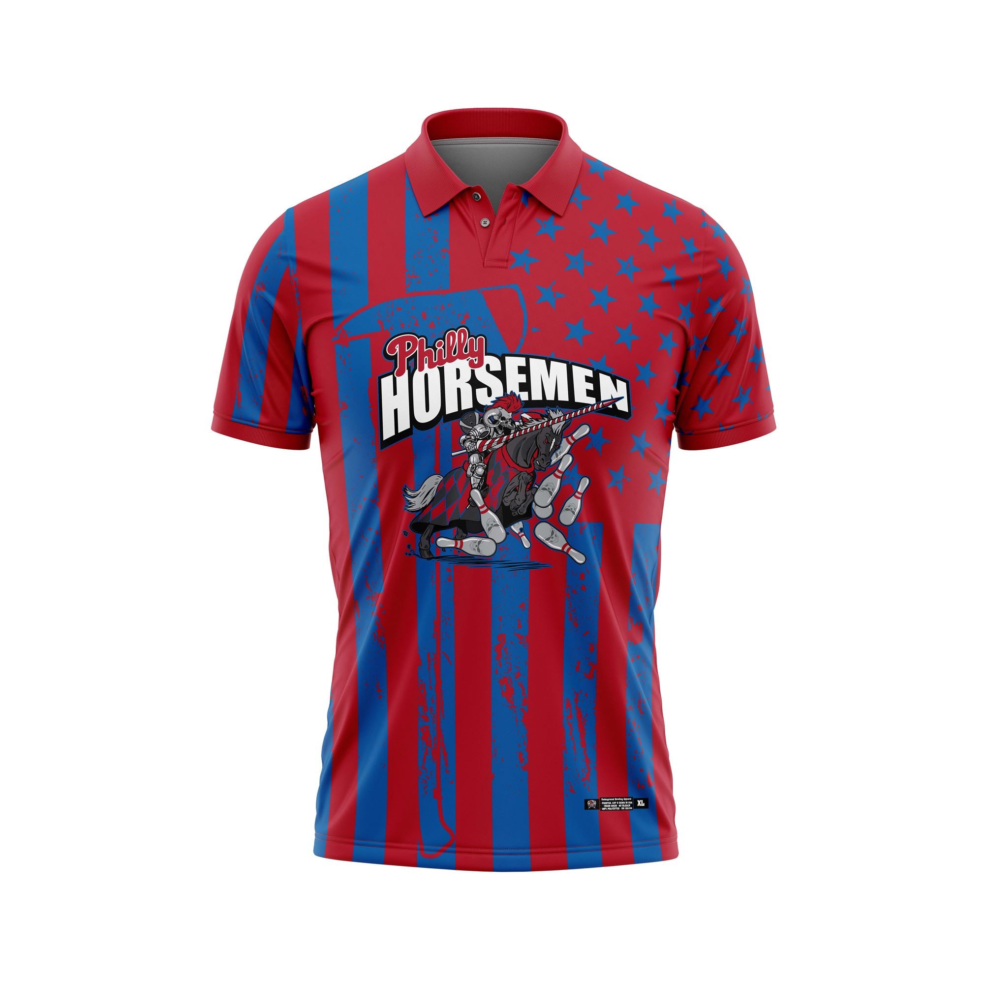 Philly Horseman Red / Royal Jersey