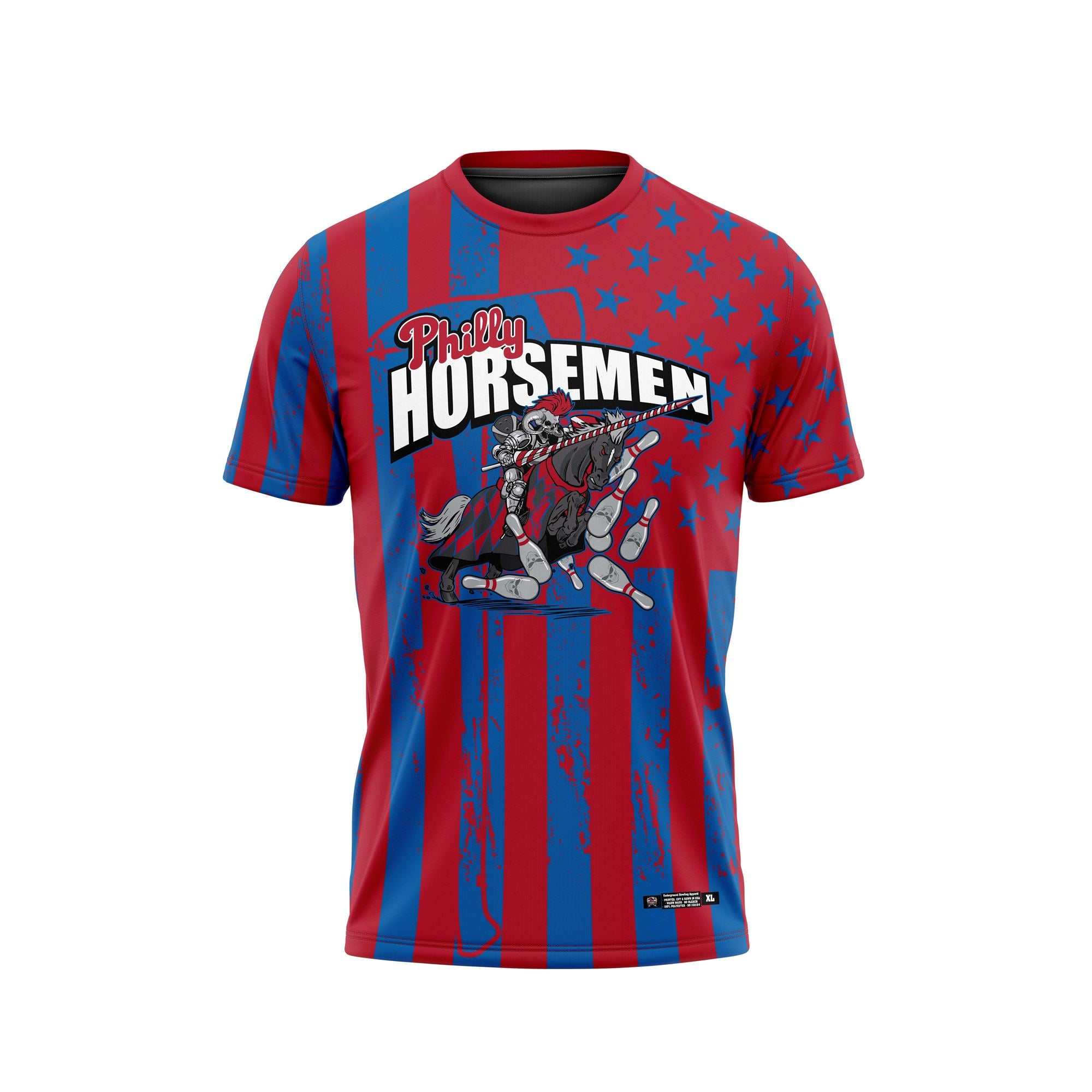 Philly Horseman Red / Royal Jersey