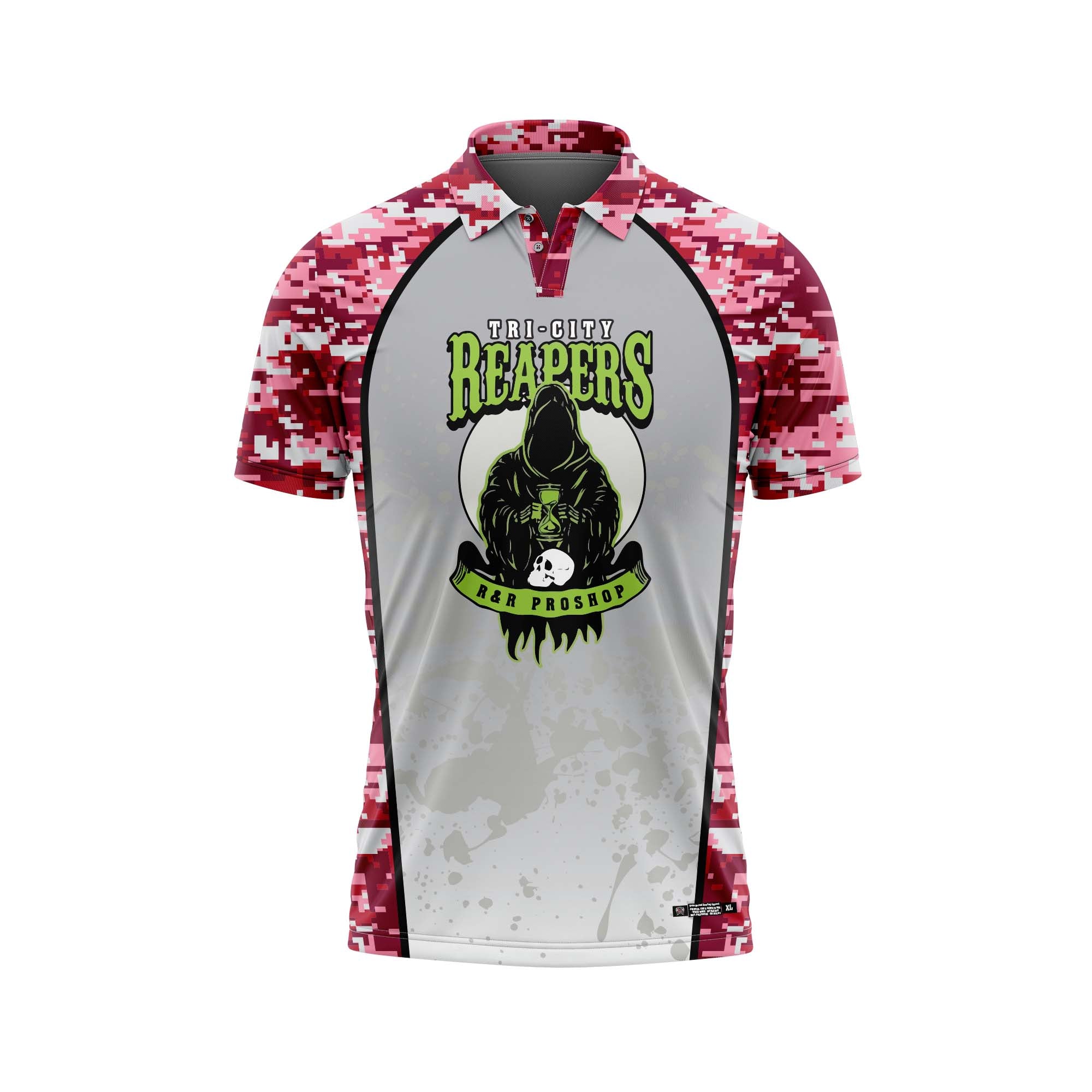 TRI CITY REAPERS Pink Camo Jersey