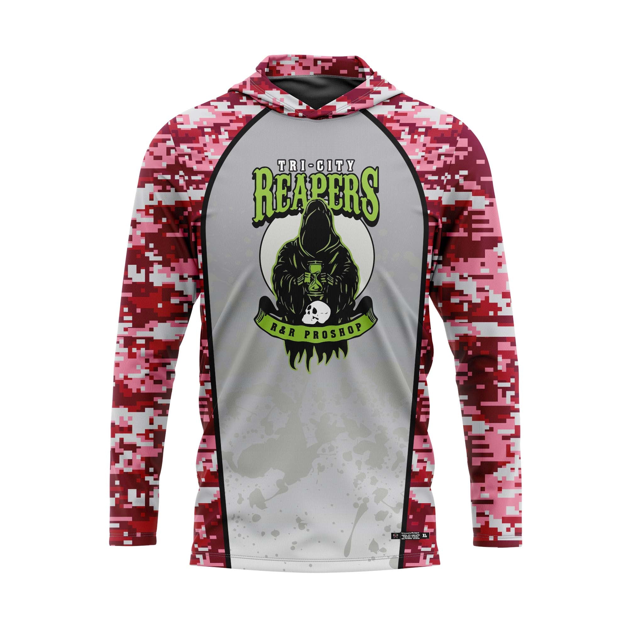 TRI CITY REAPERS Pink Camo Jersey