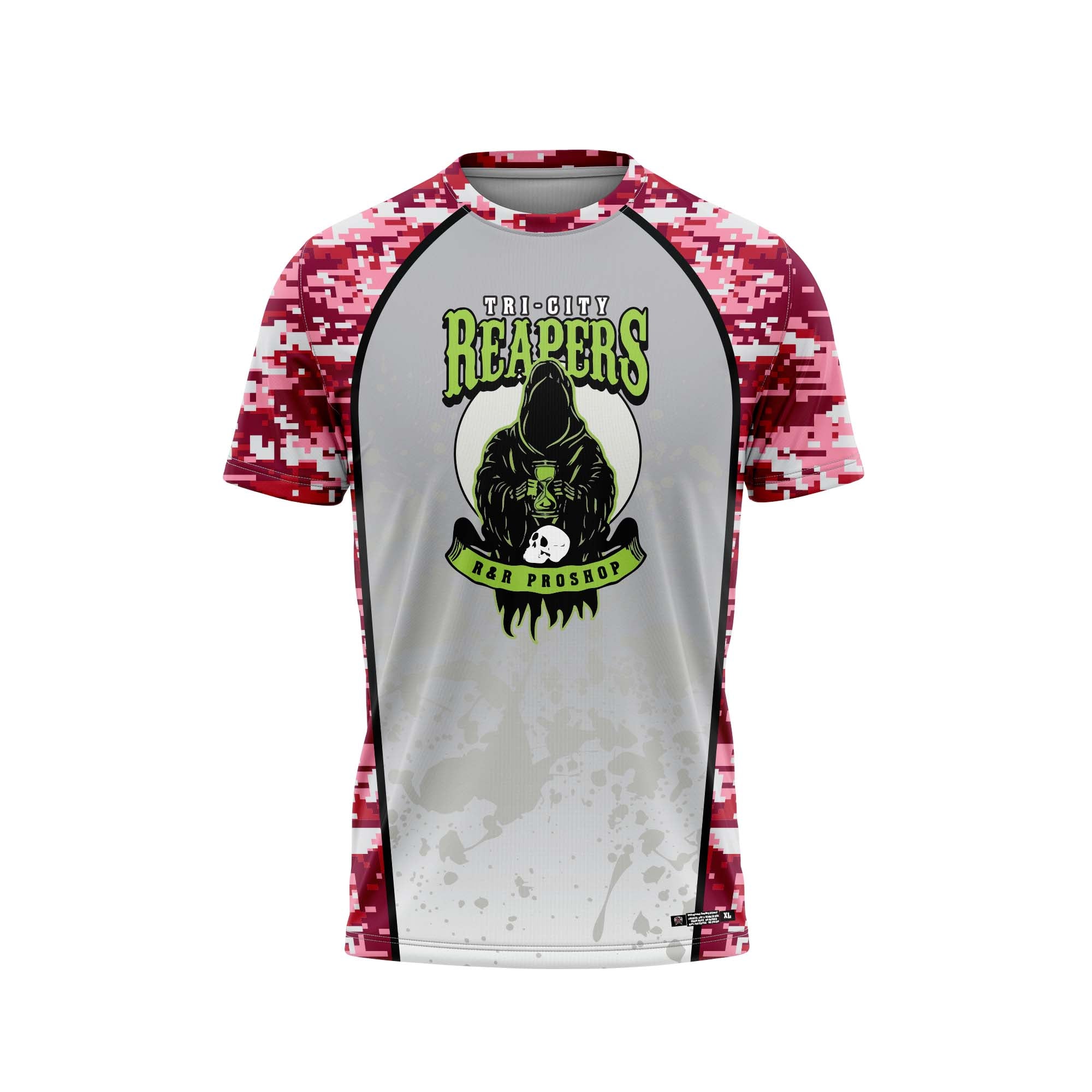 TRI CITY REAPERS Pink Camo Jersey