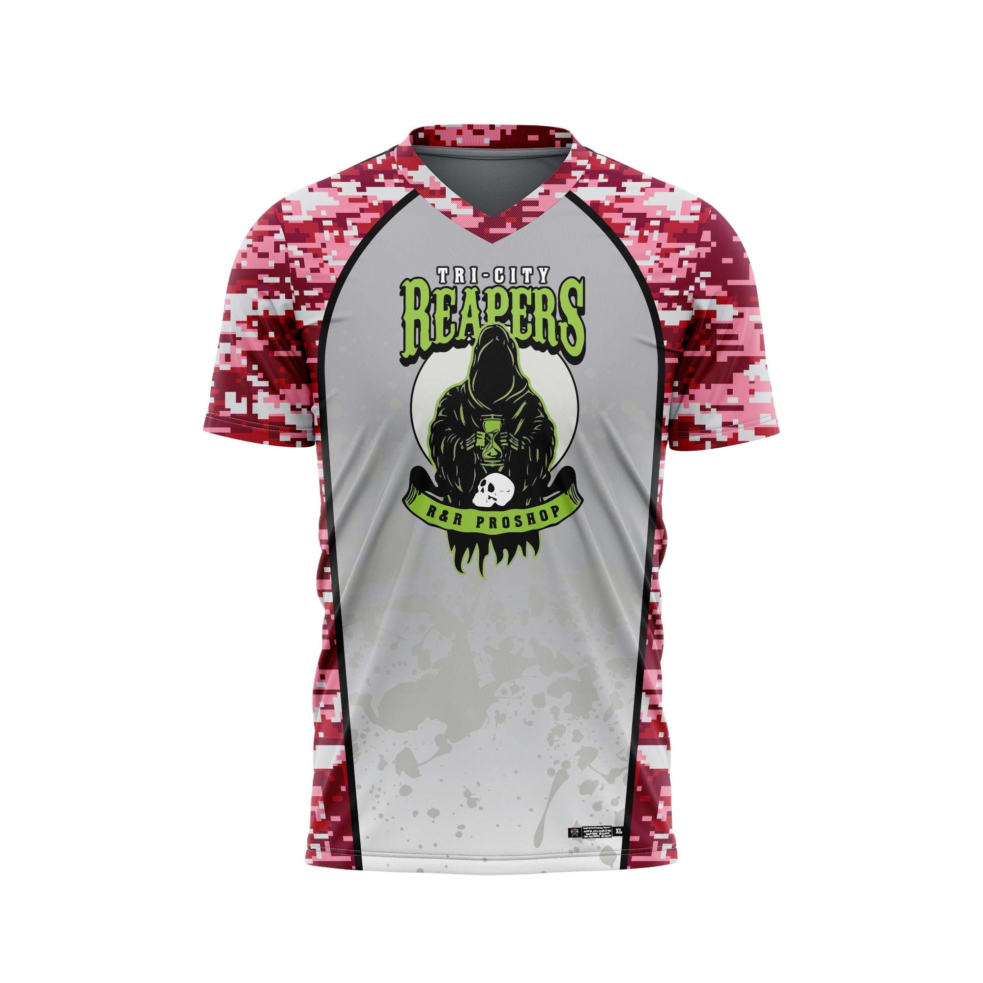 TRI CITY REAPERS Pink Camo Jersey