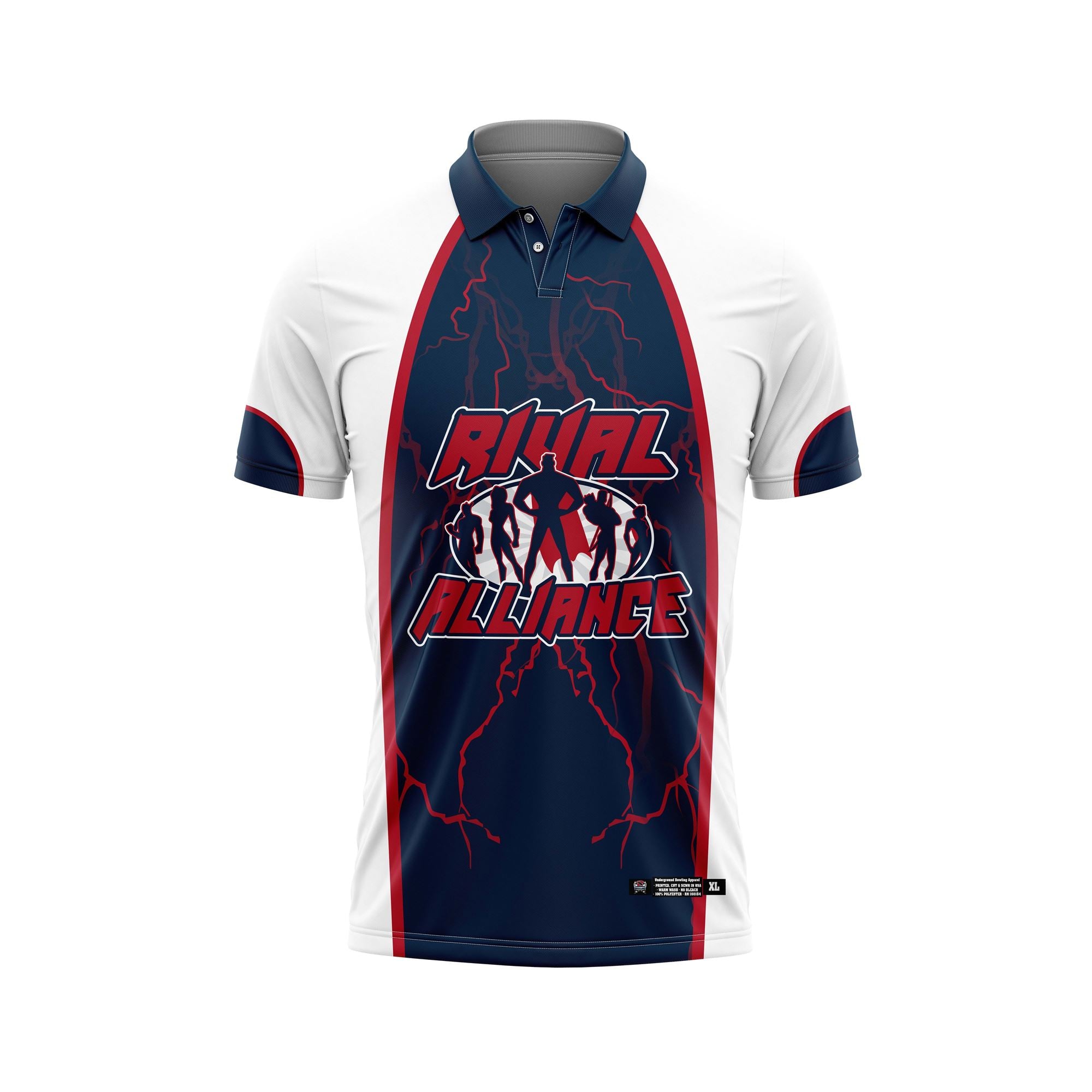 Rival Alliance Red White and Blue Jersey