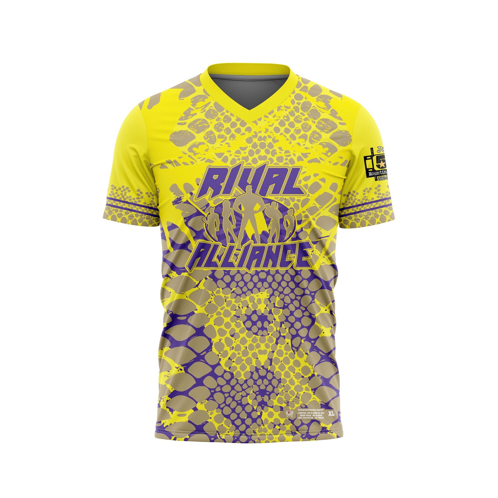 Rival Alliance Yellow-Purple Jersey