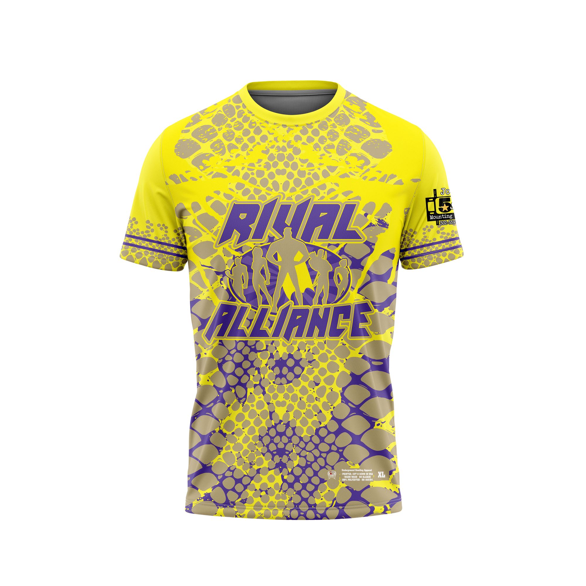 Rival Alliance Yellow-Purple Jersey