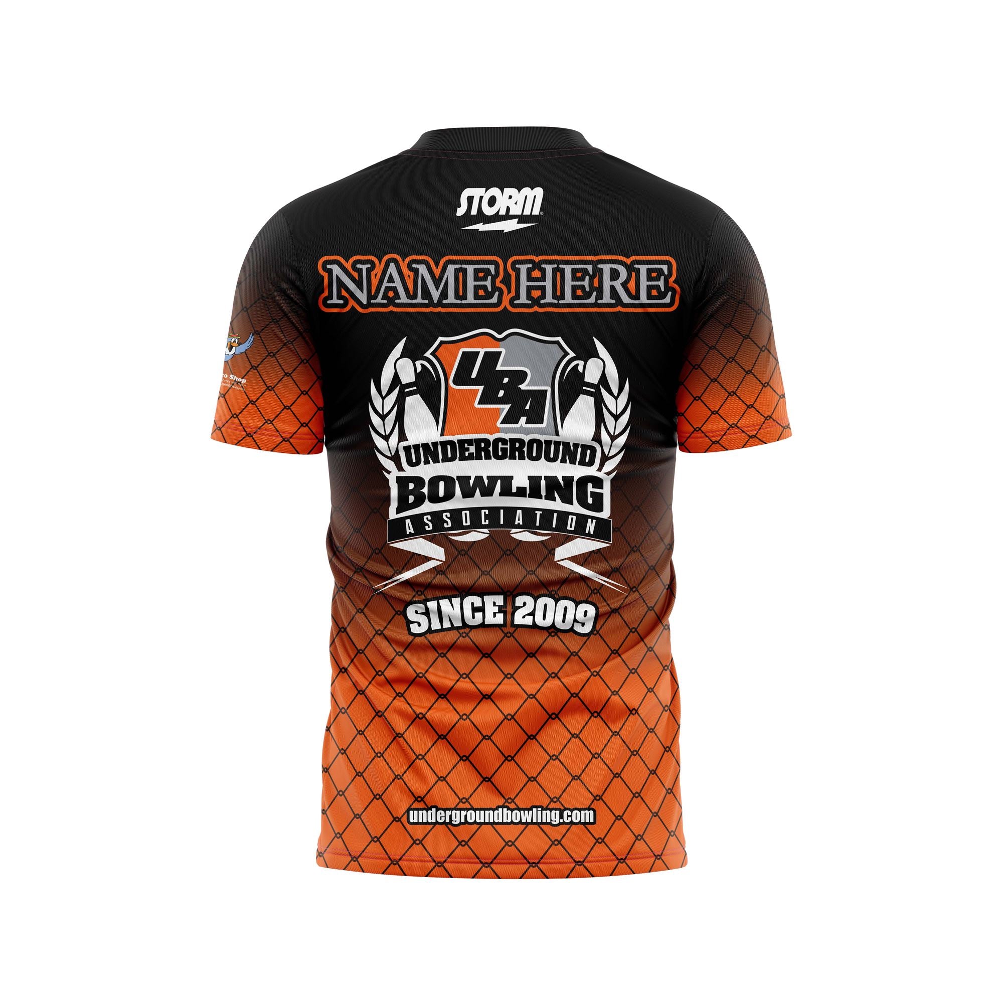 Secret Society Black-Orange Jersey