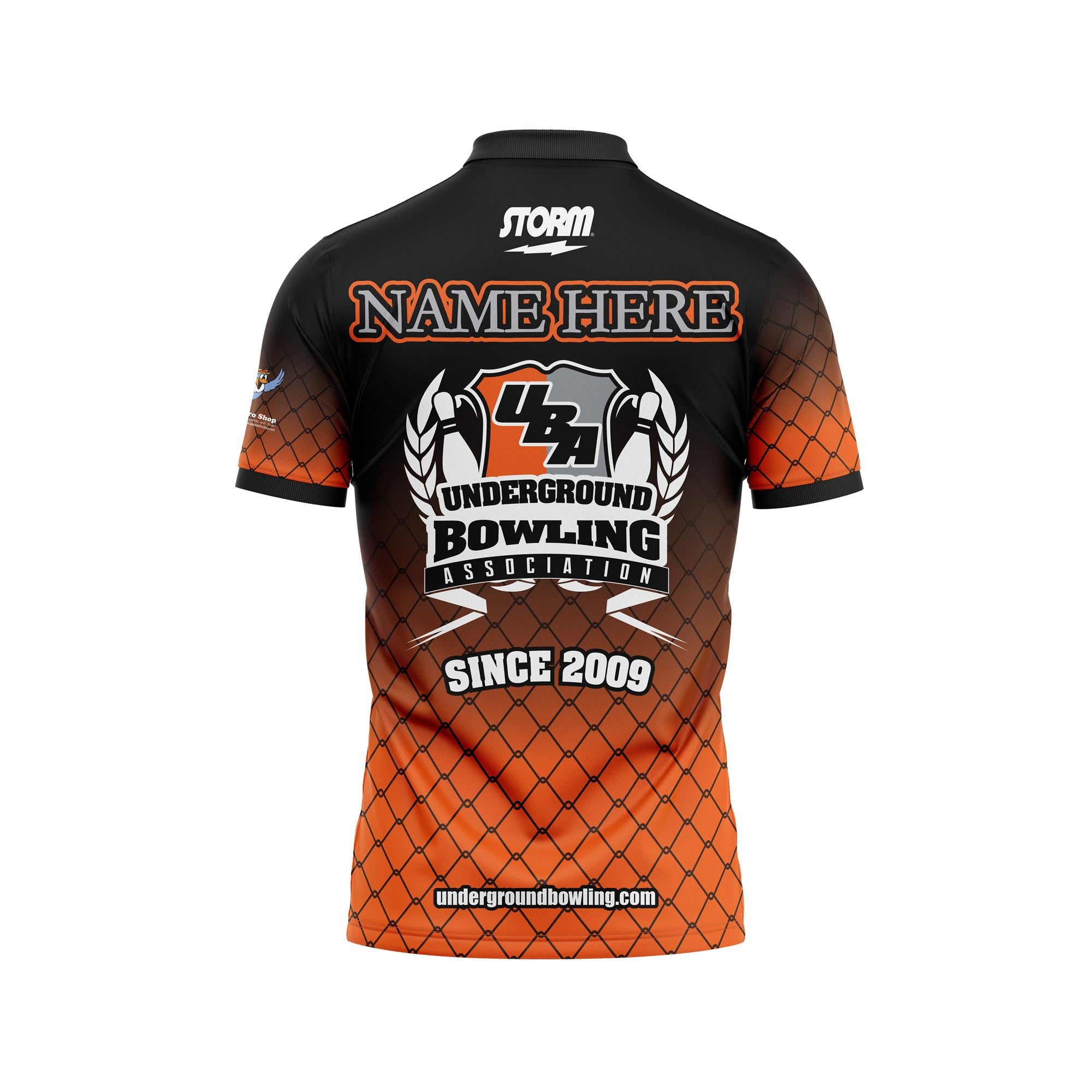 Secret Society Black-Orange Jersey