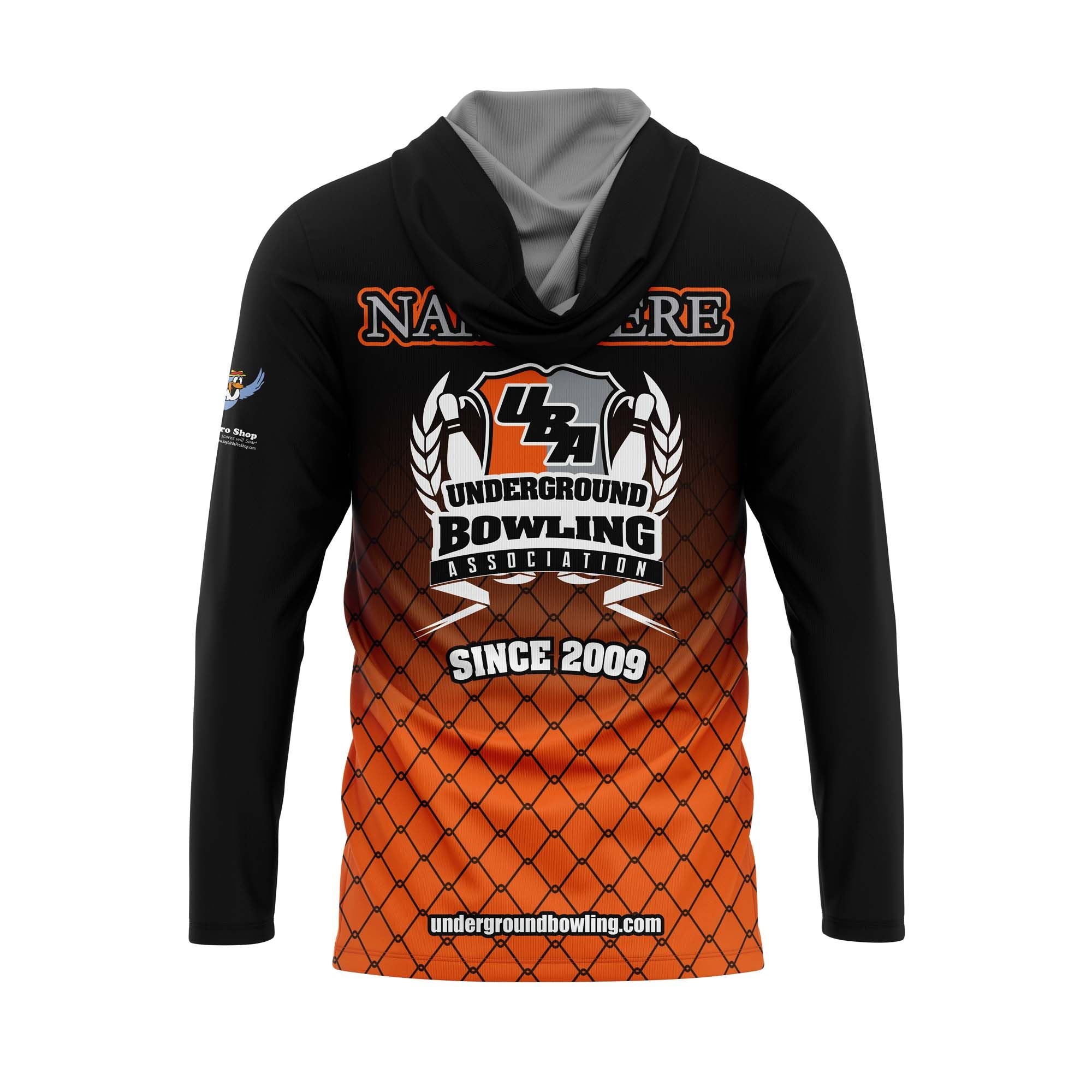 Secret Society Black-Orange Jersey