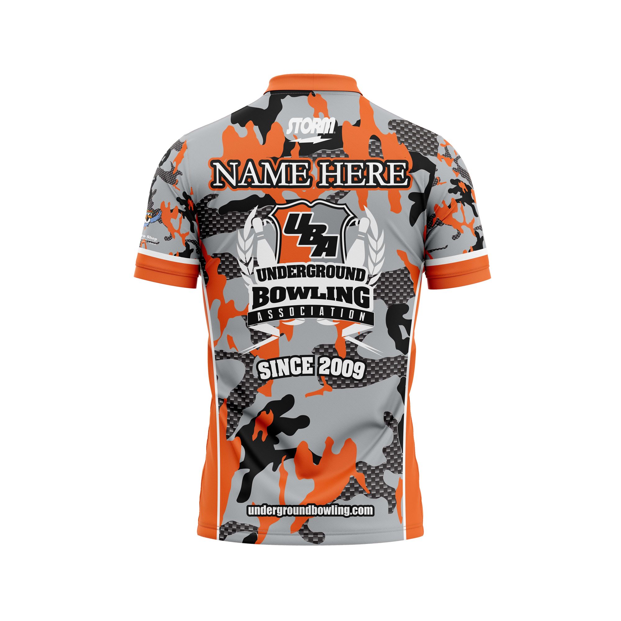 Secret Society Orange-Camo Jersey