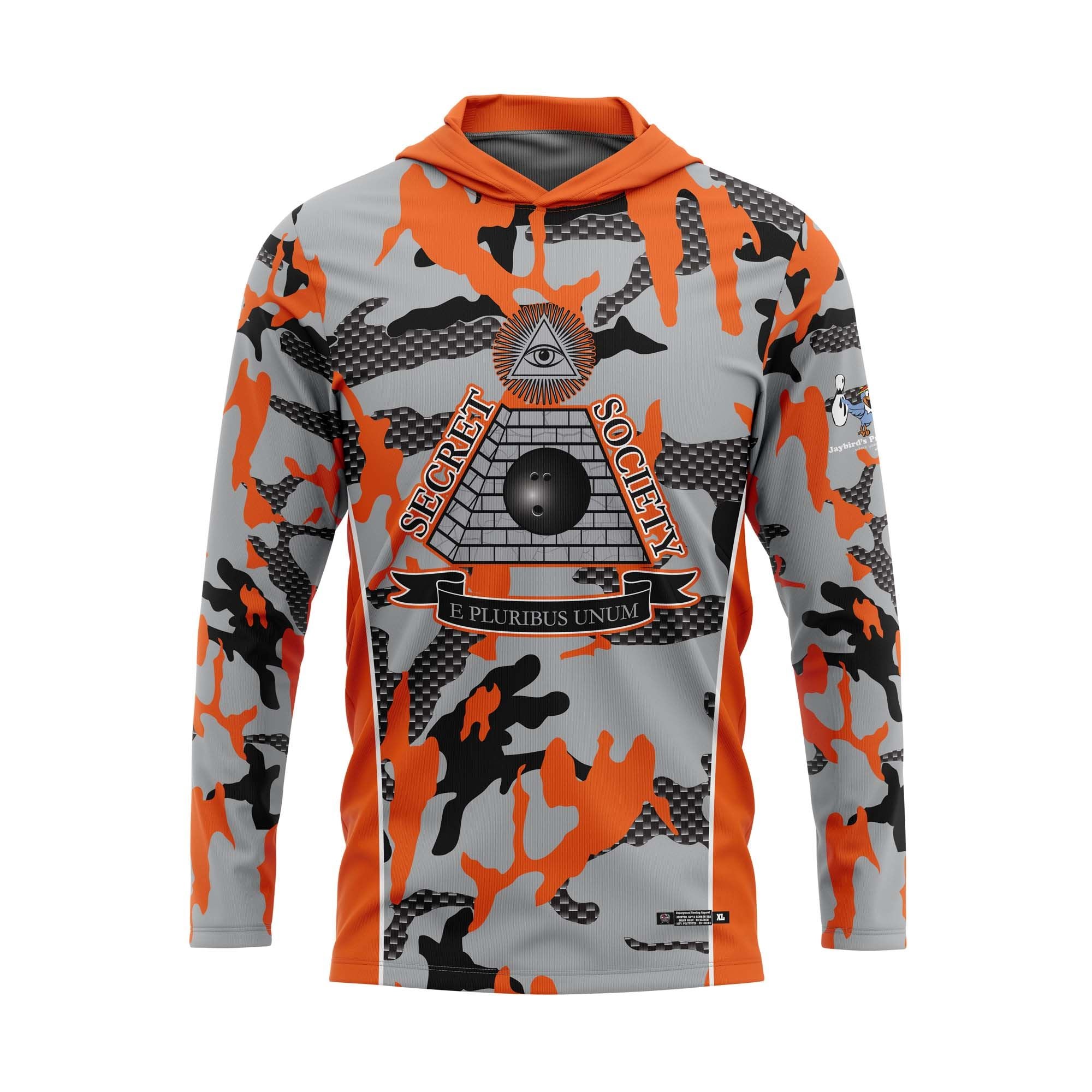 Secret Society Orange-Camo Jersey