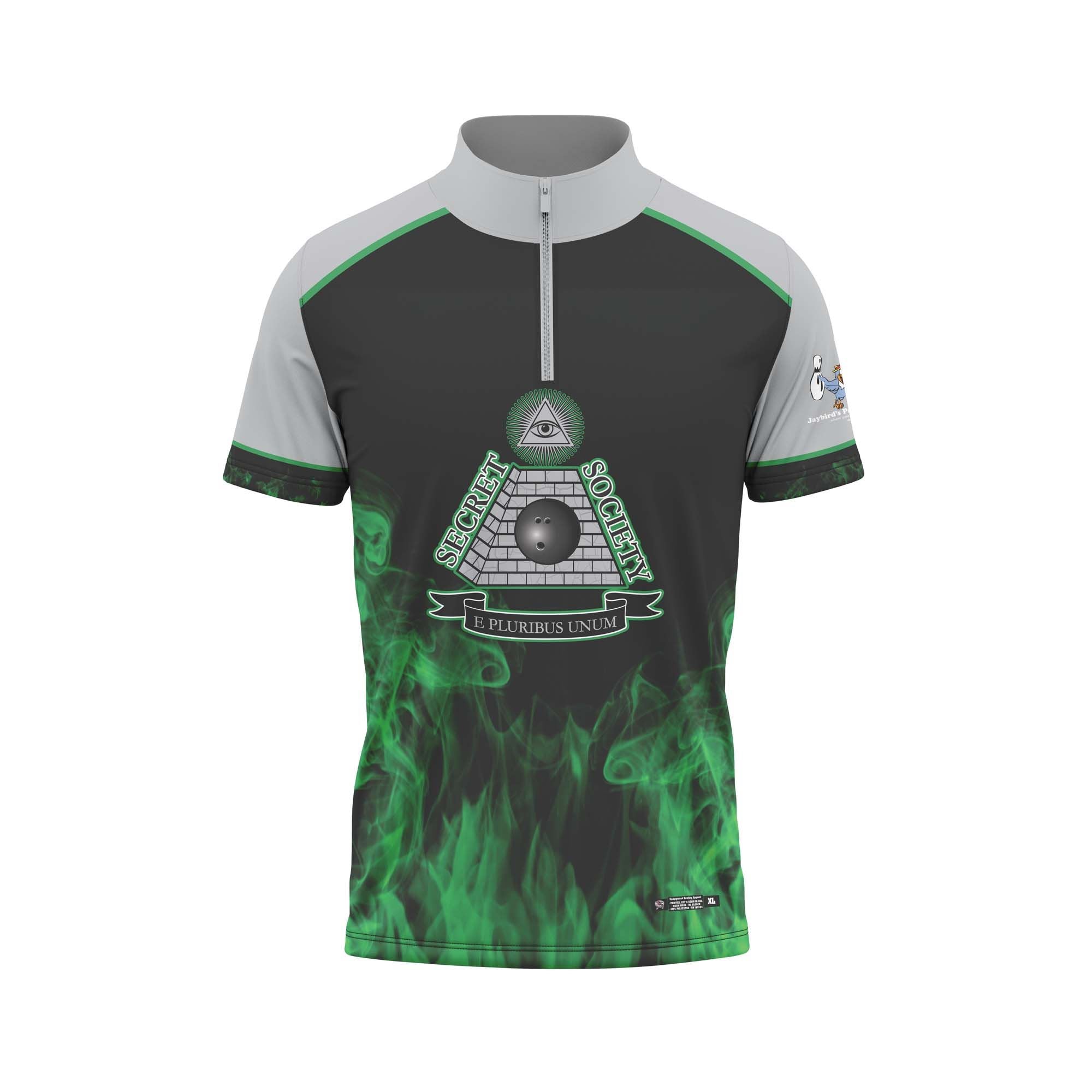 Secret Society Smoke-Green Jersey