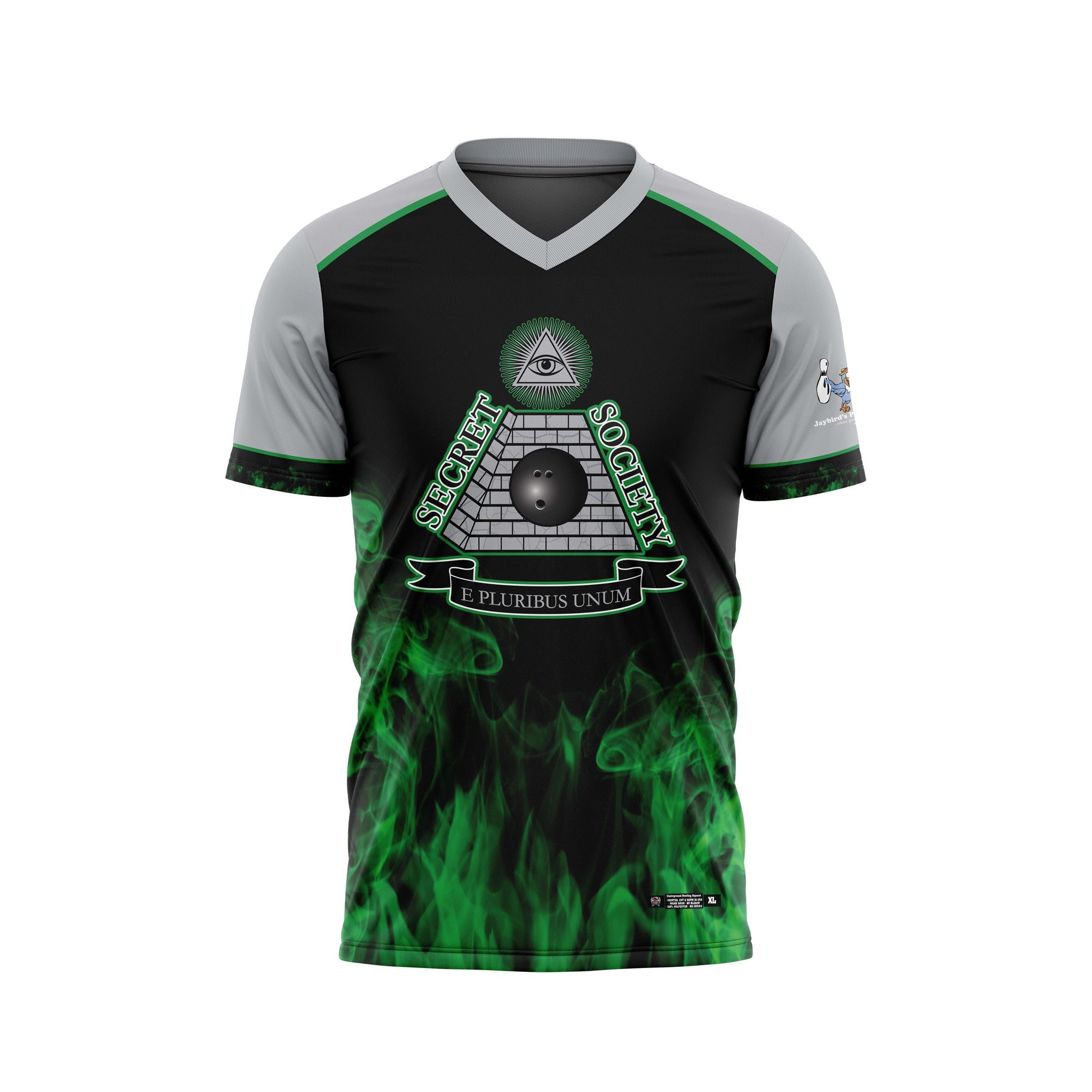 Secret Society Smoke-Green Jersey