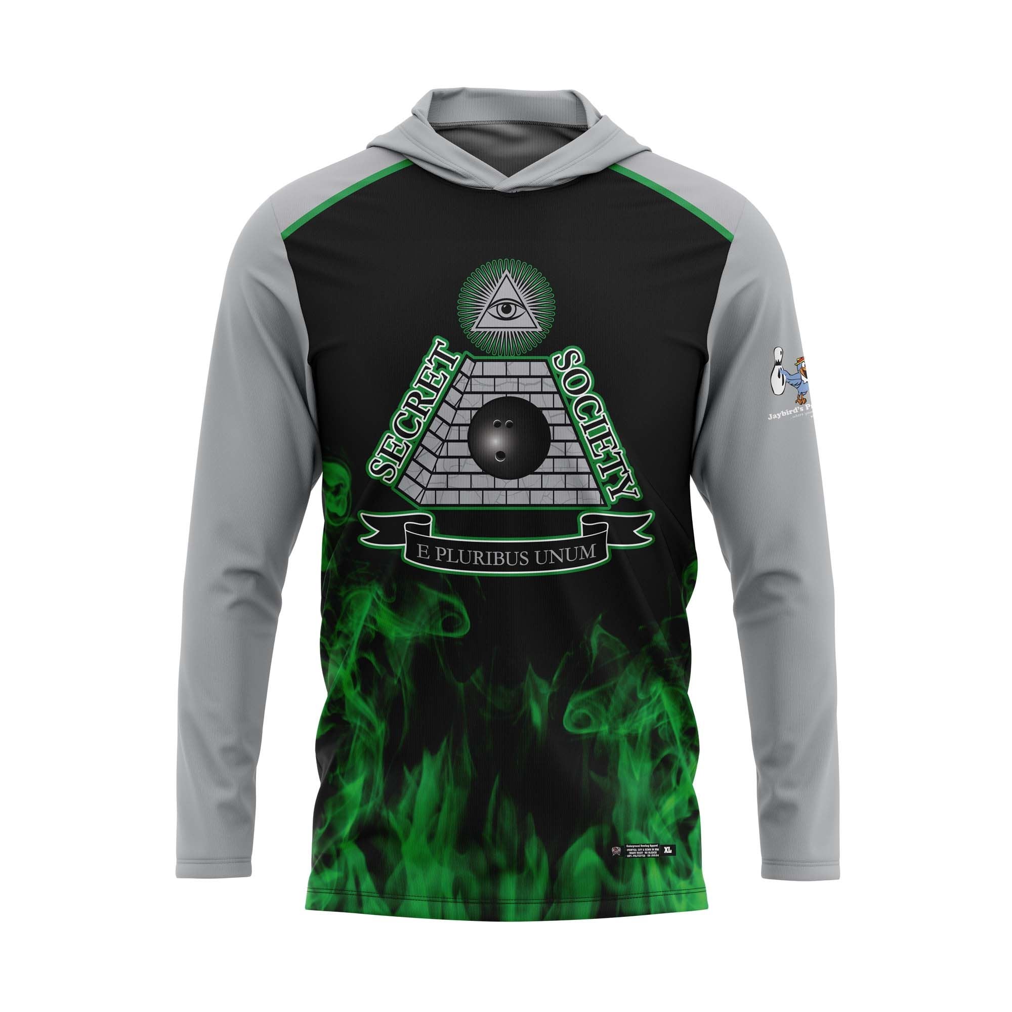 Secret Society Smoke-Green Jersey