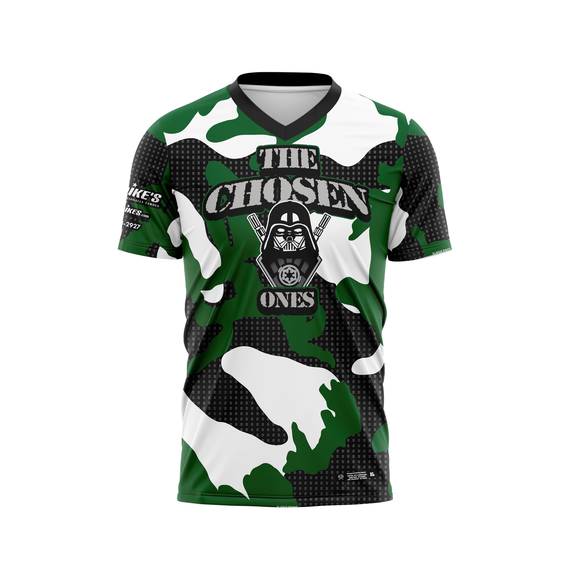 The Chosen Ones Green Camo Jersey