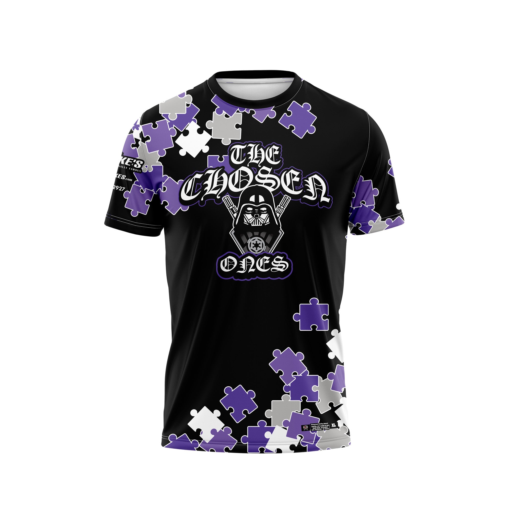 The Chosen Ones Purple Puzzle Jersey