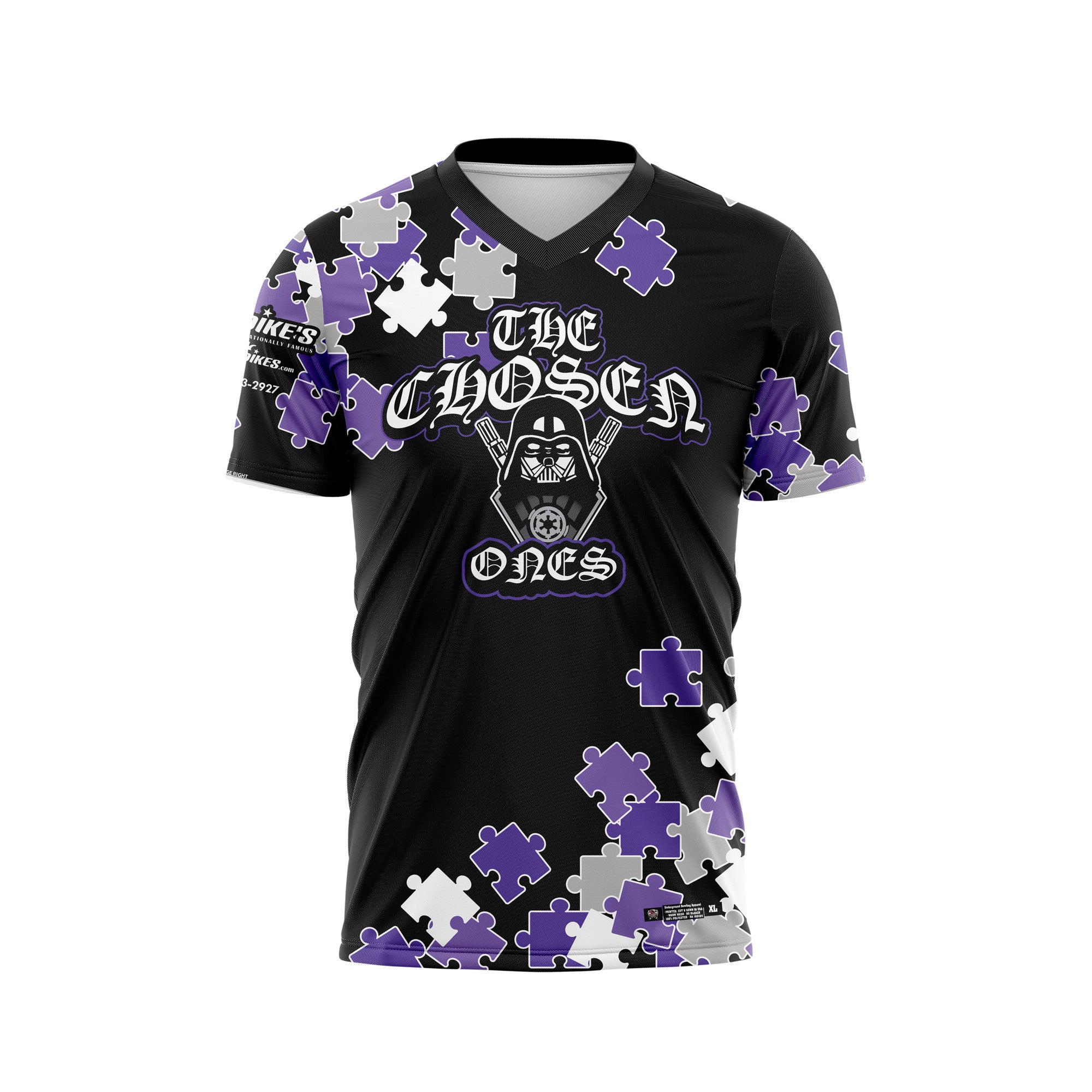 The Chosen Ones Purple Puzzle Jersey