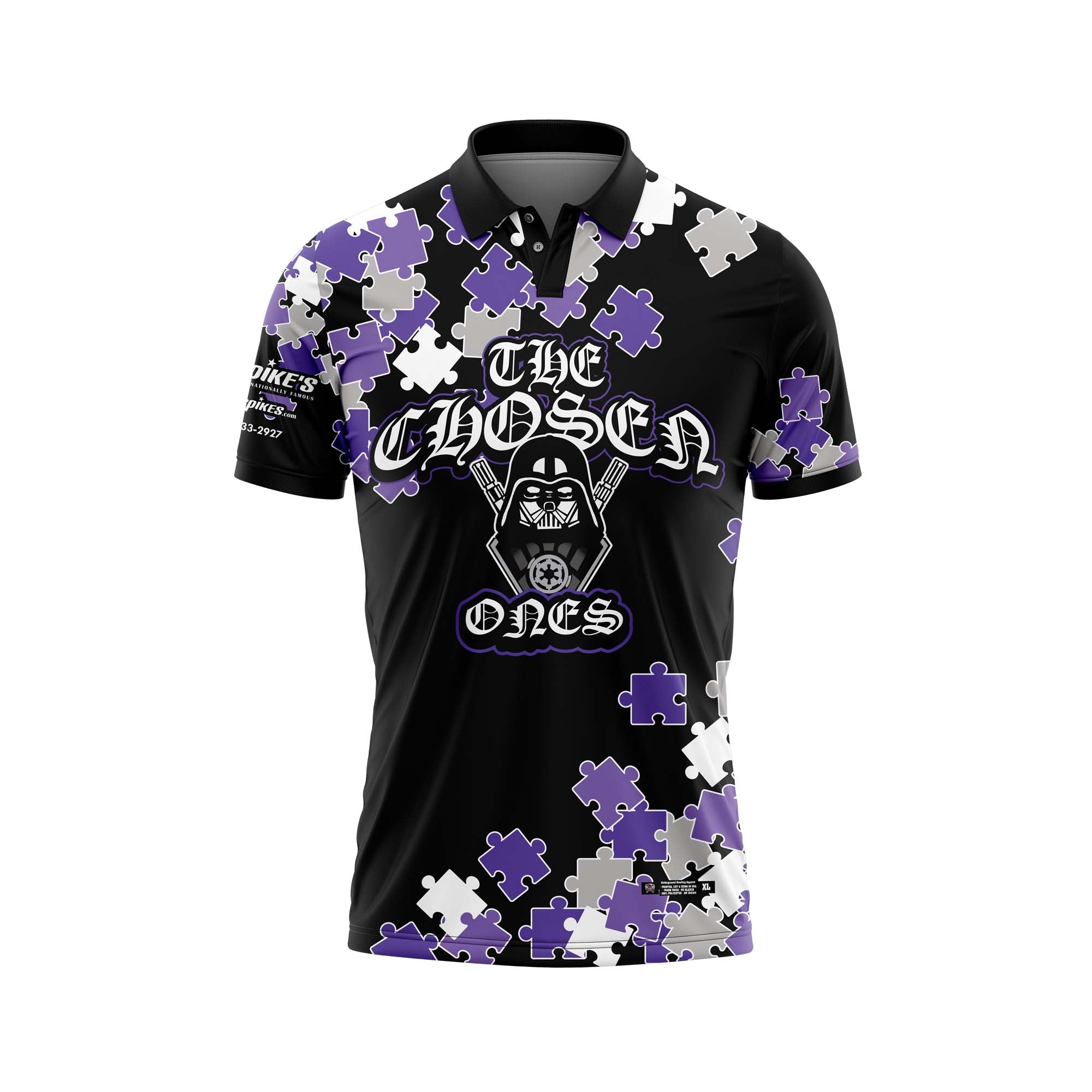 The Chosen Ones Purple Puzzle Jersey