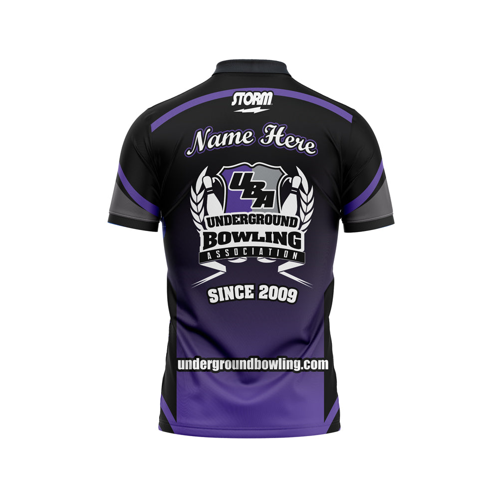 The Kingsmen Black Purple Charcoal Jersey