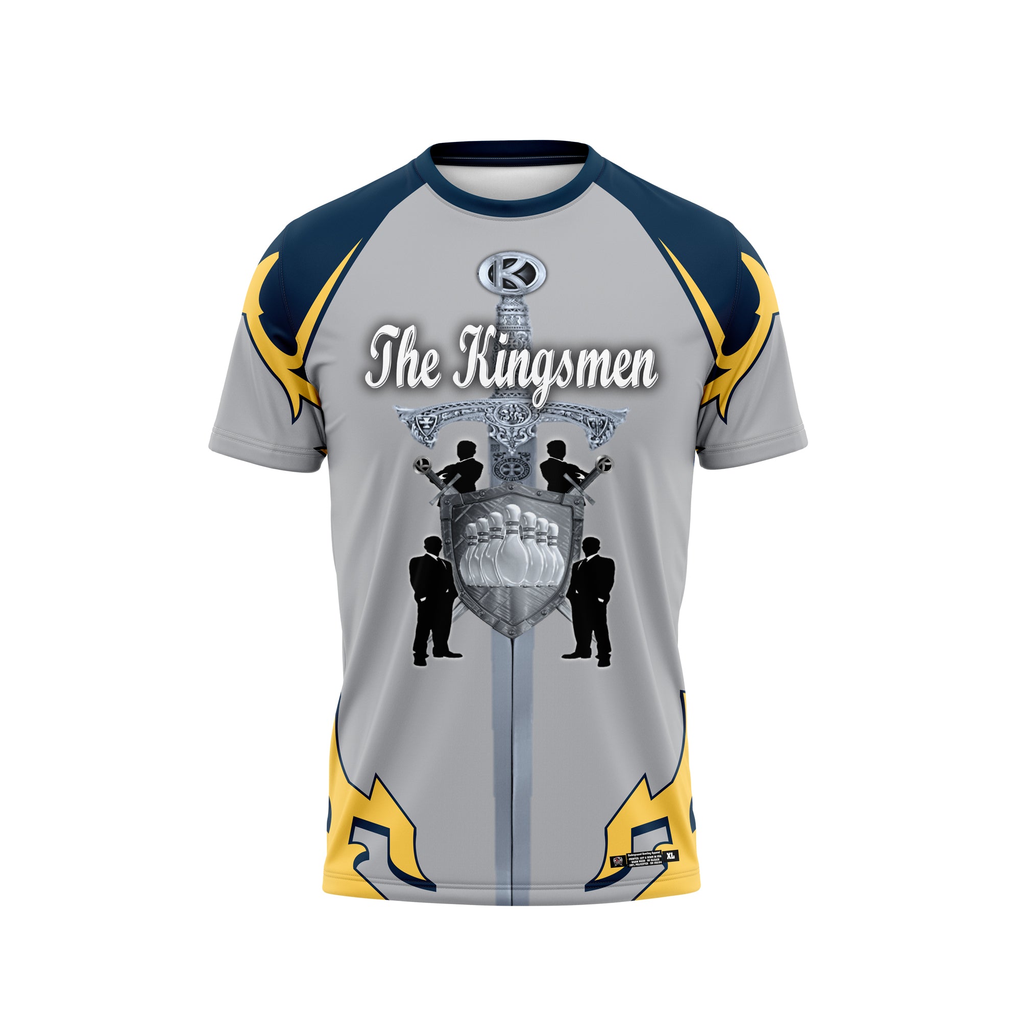 The Kingsmen Navy Gold Tribal Jersey