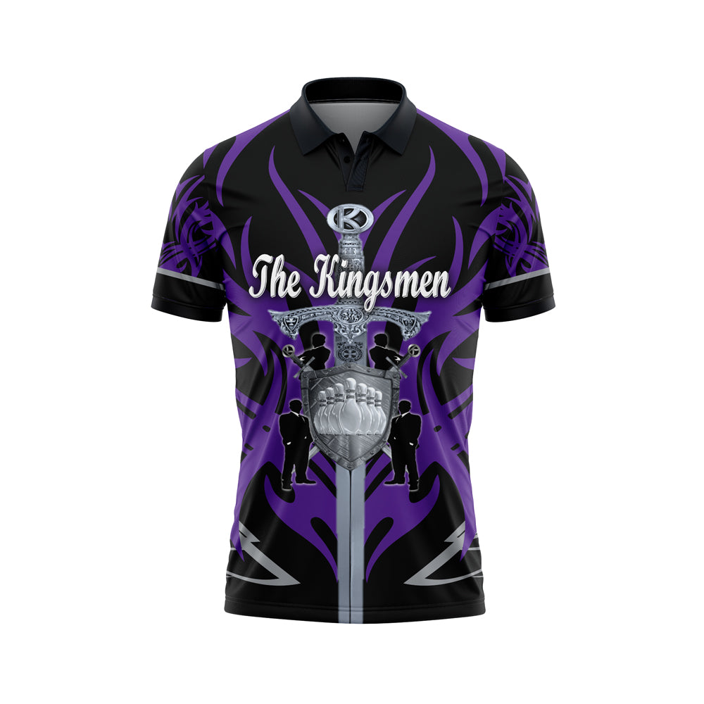 The Kingsmen Tribal Black / Purple Jersey