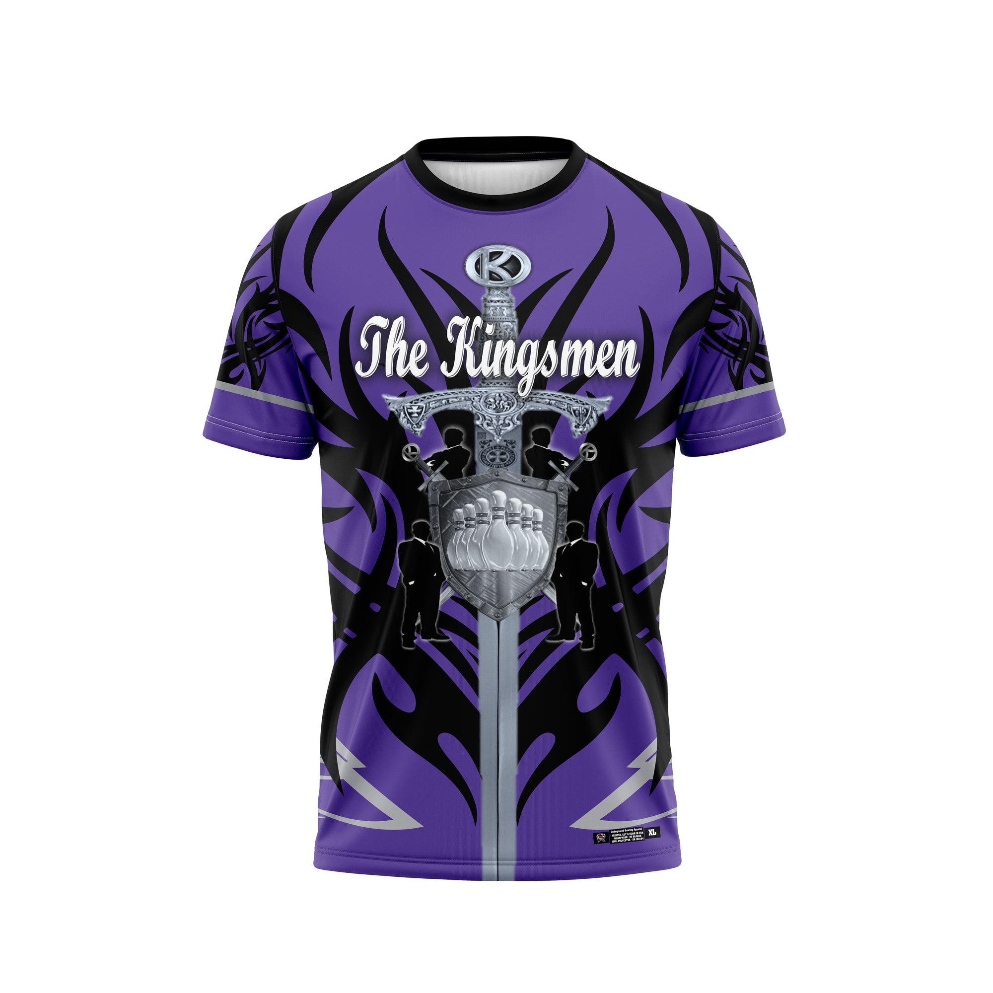 The Kingsmen Tribal Purple / Black Jersey