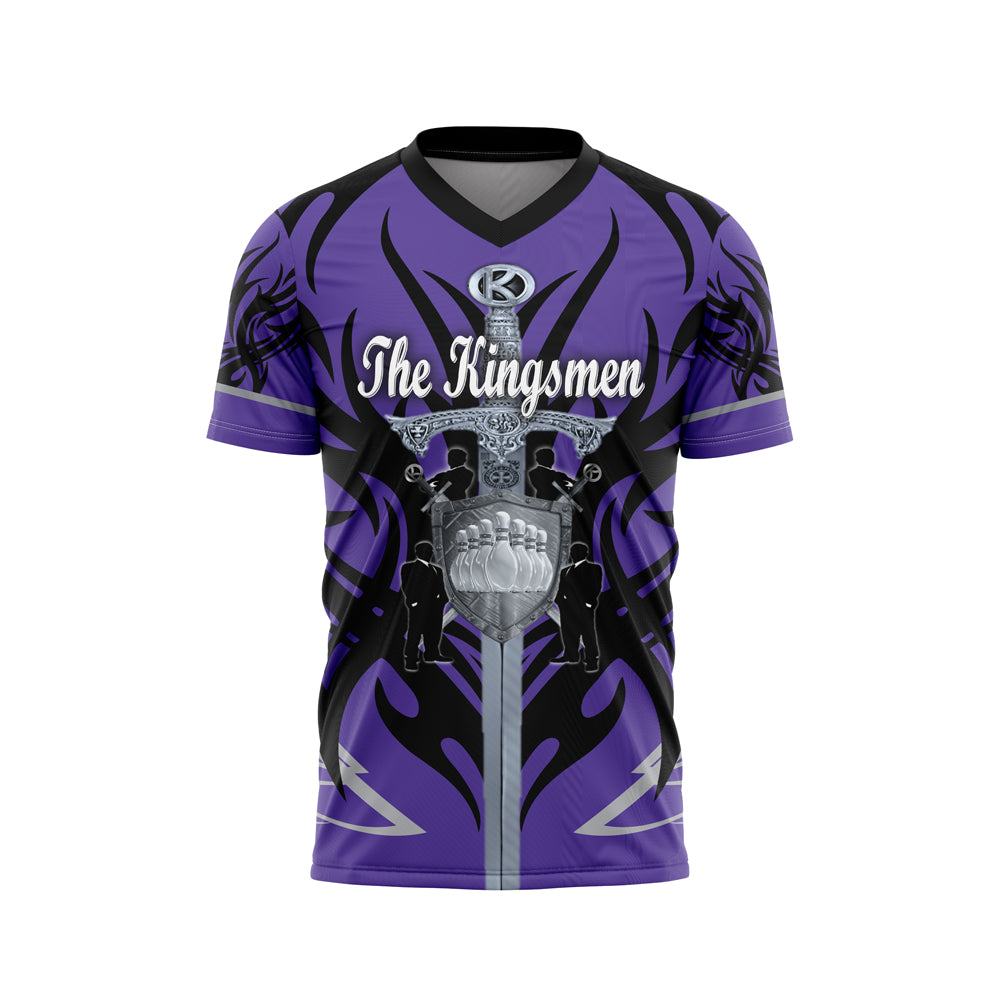 The Kingsmen Tribal Purple / Black Jersey