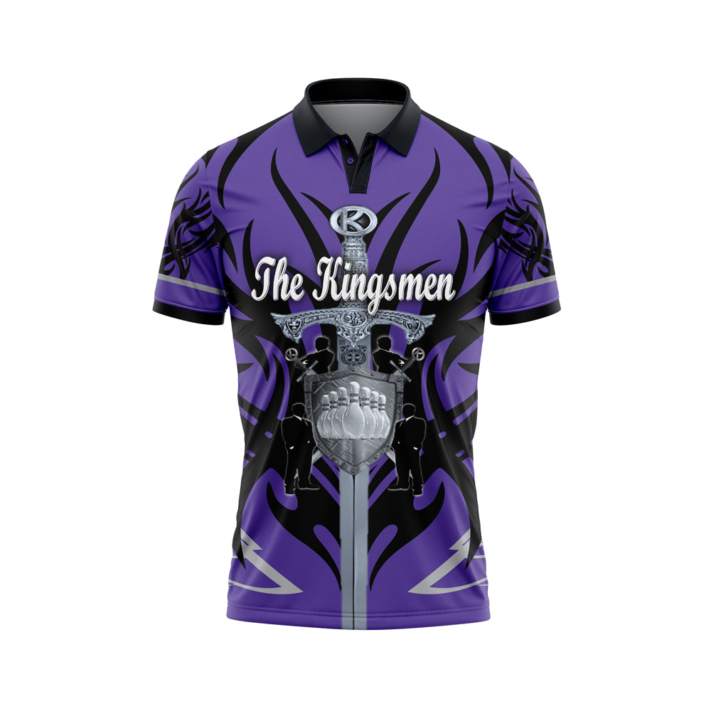 The Kingsmen Tribal Purple / Black Jersey