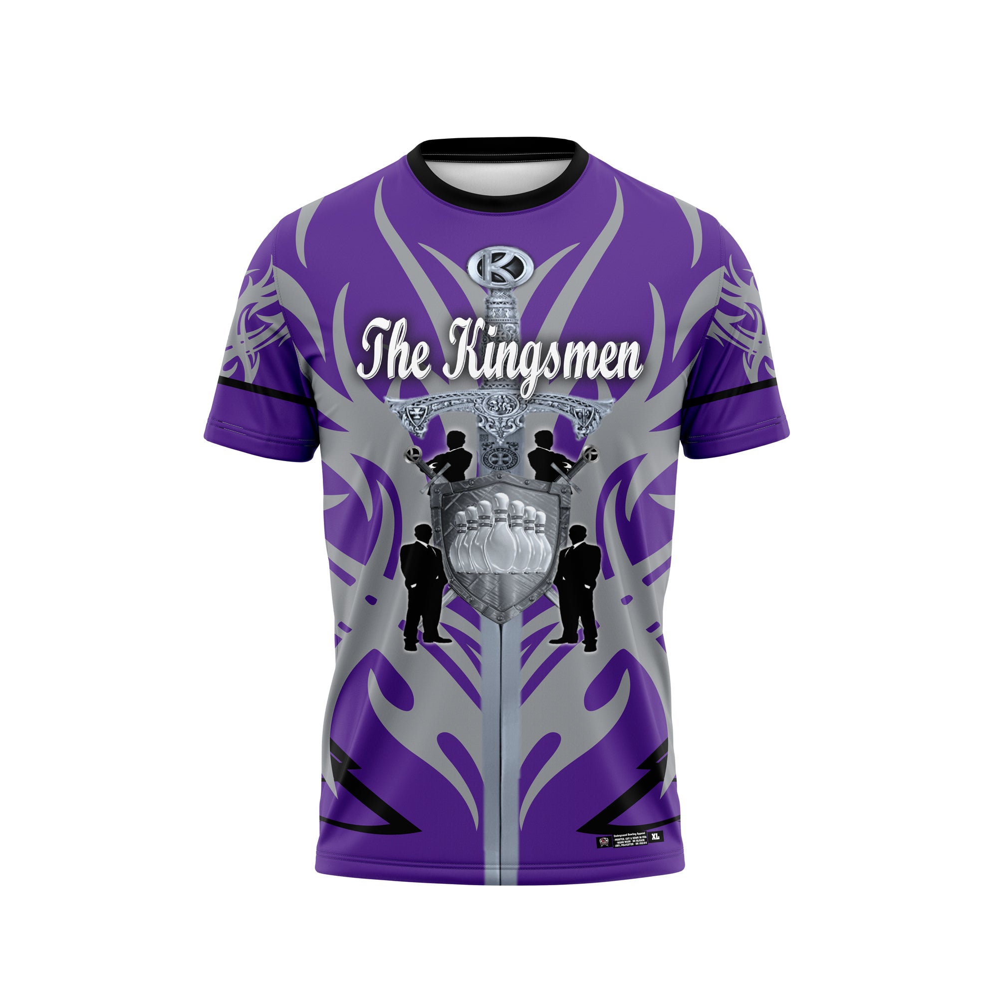 The Kingsmen Tribal Purple / Grey Jersey