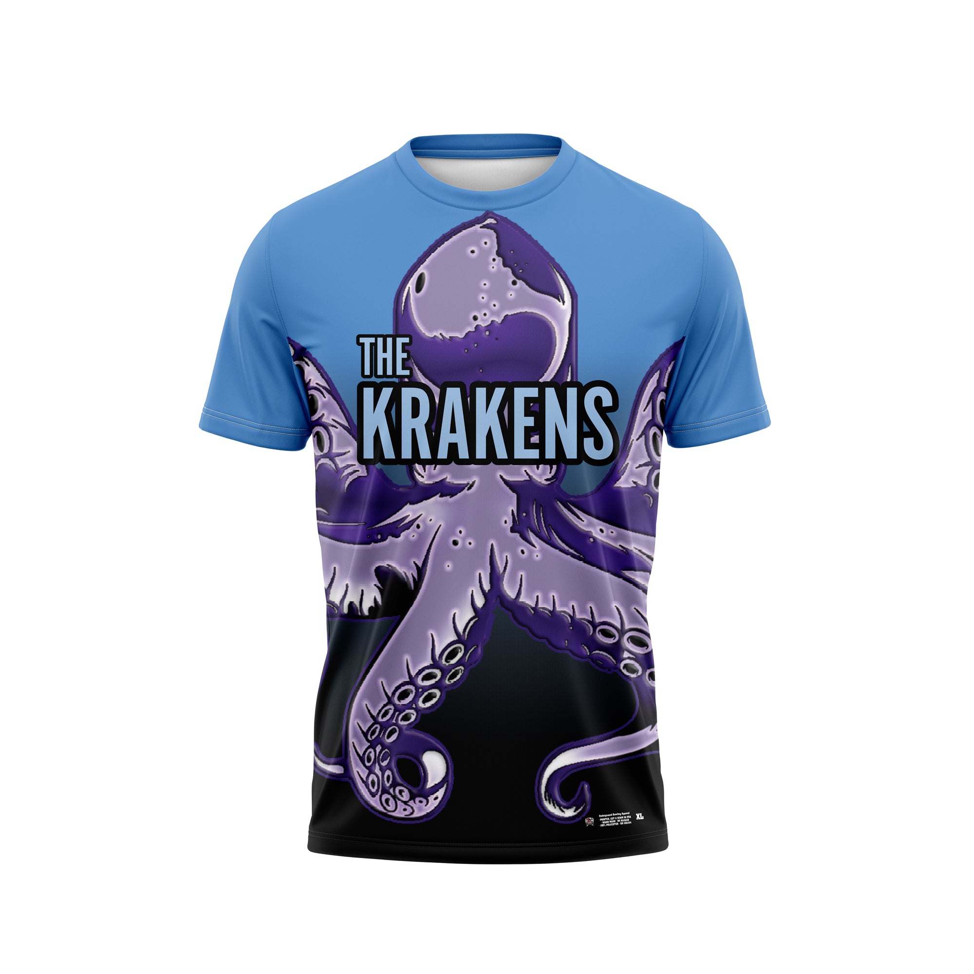 The Krakens Blue Fade Jersey