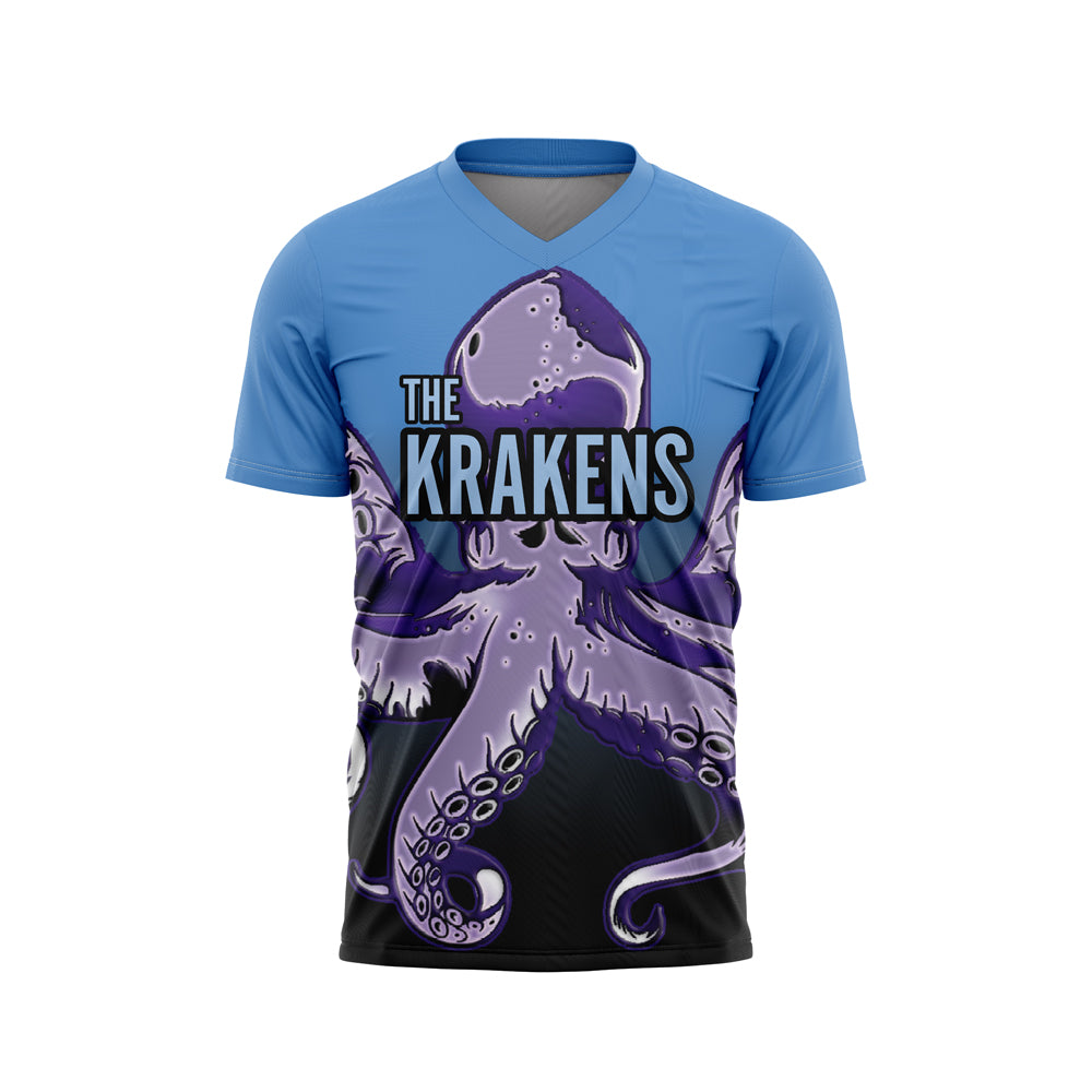 The Krakens Blue Fade Jersey