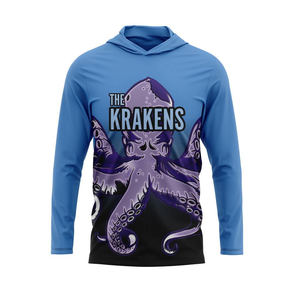 The Krakens Blue Fade Jersey