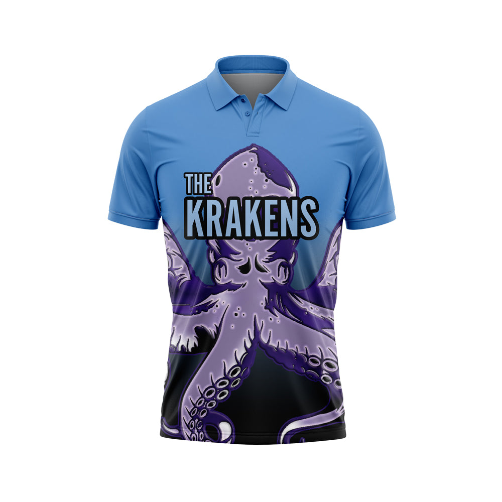 The Krakens Blue Fade Jersey