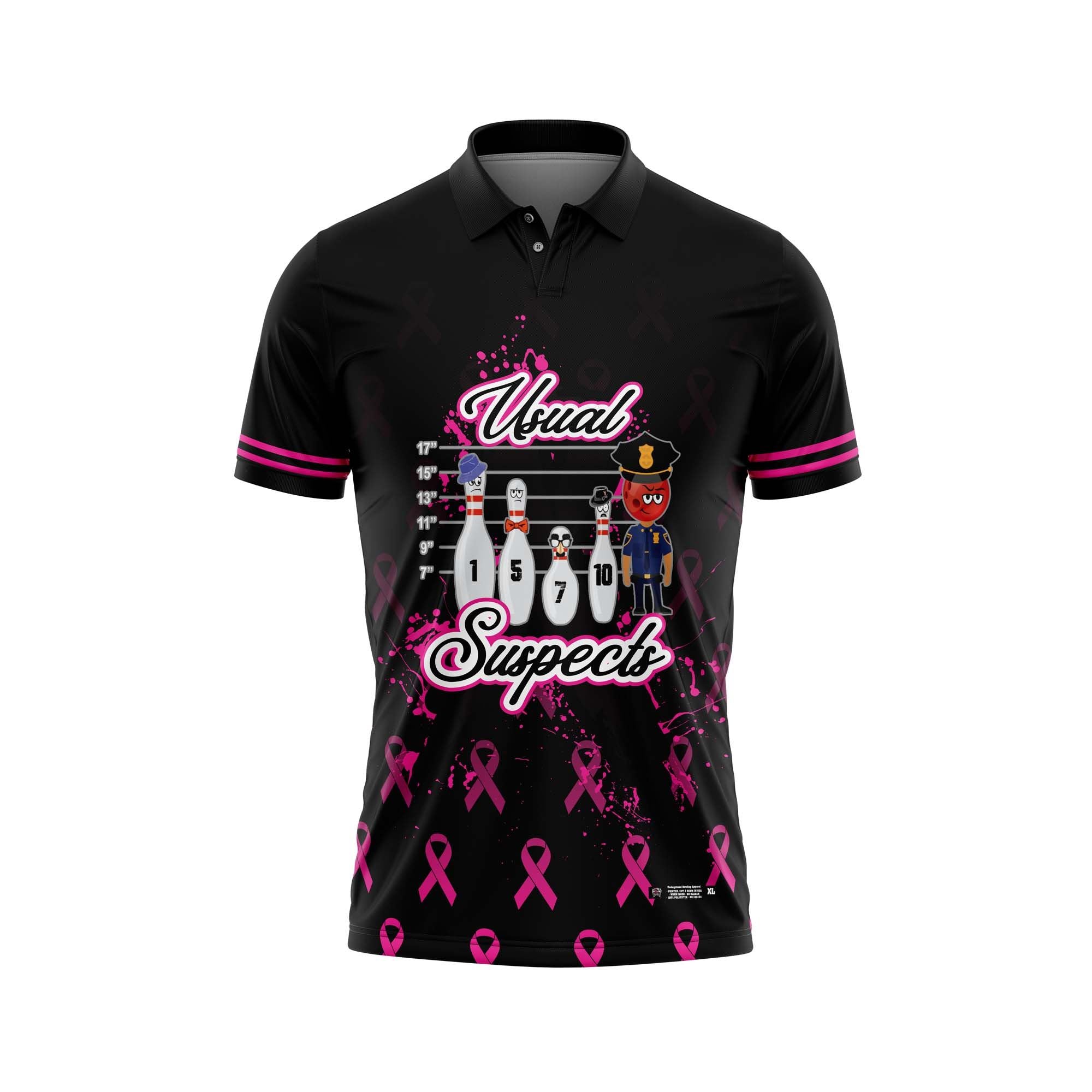 Usual Suspects Breast Cancer Jersey