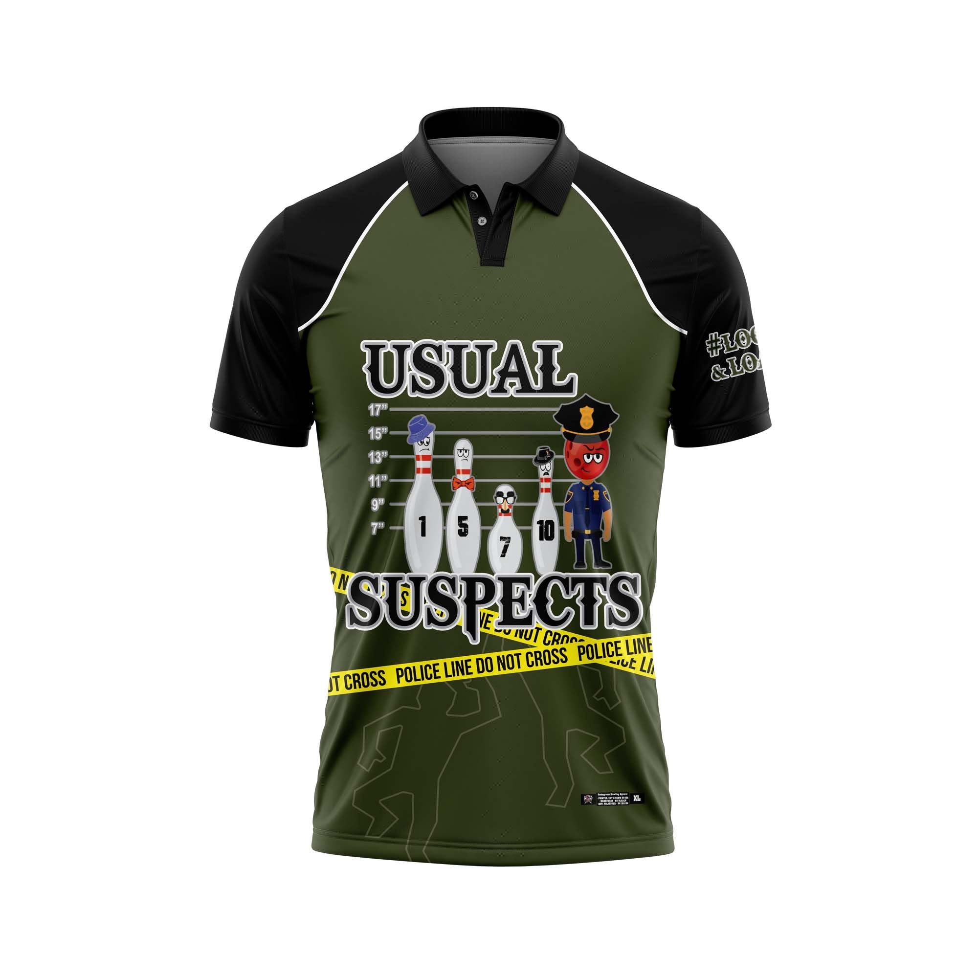 Usual Suspects Green Jersey