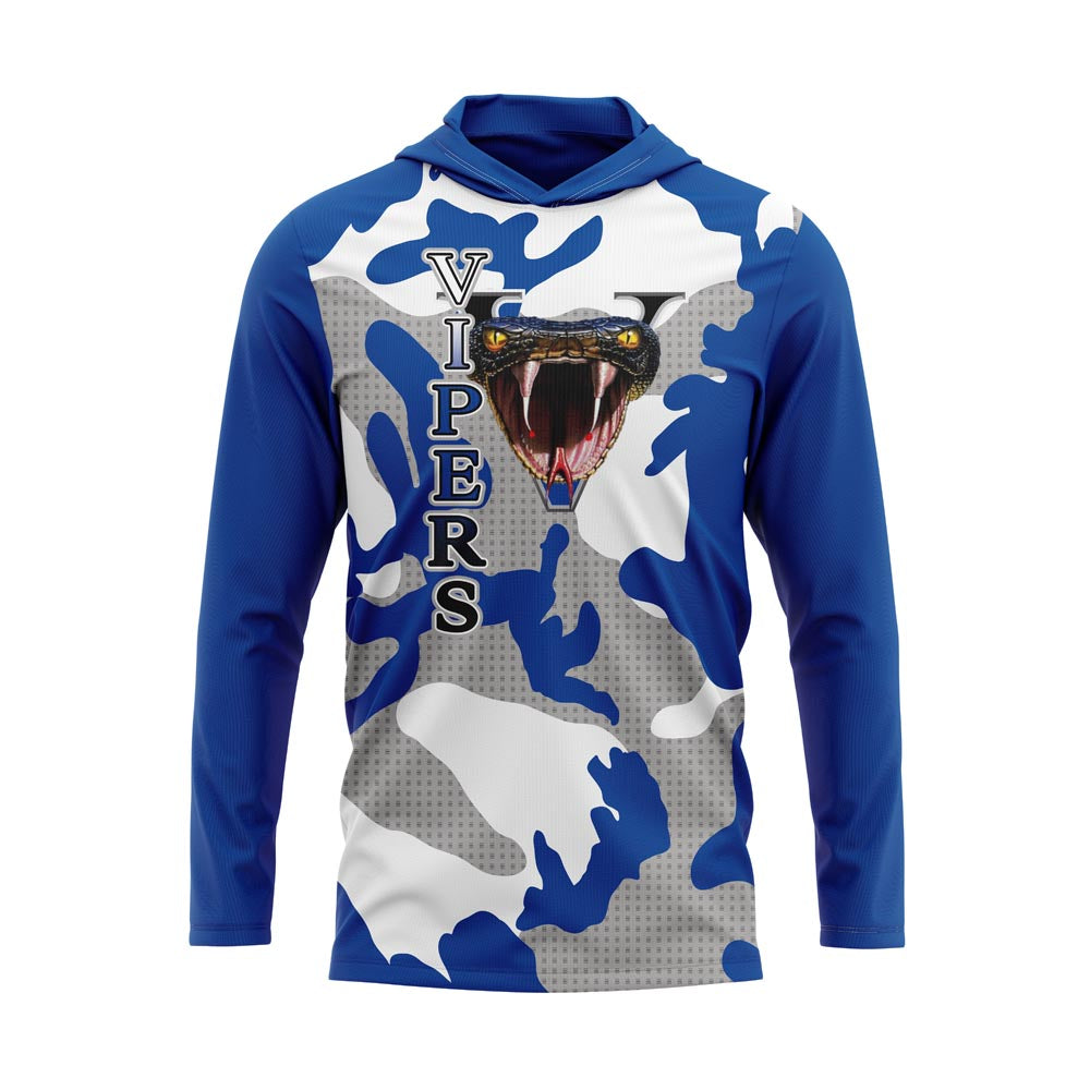 Vipers Blue Camo Jersey