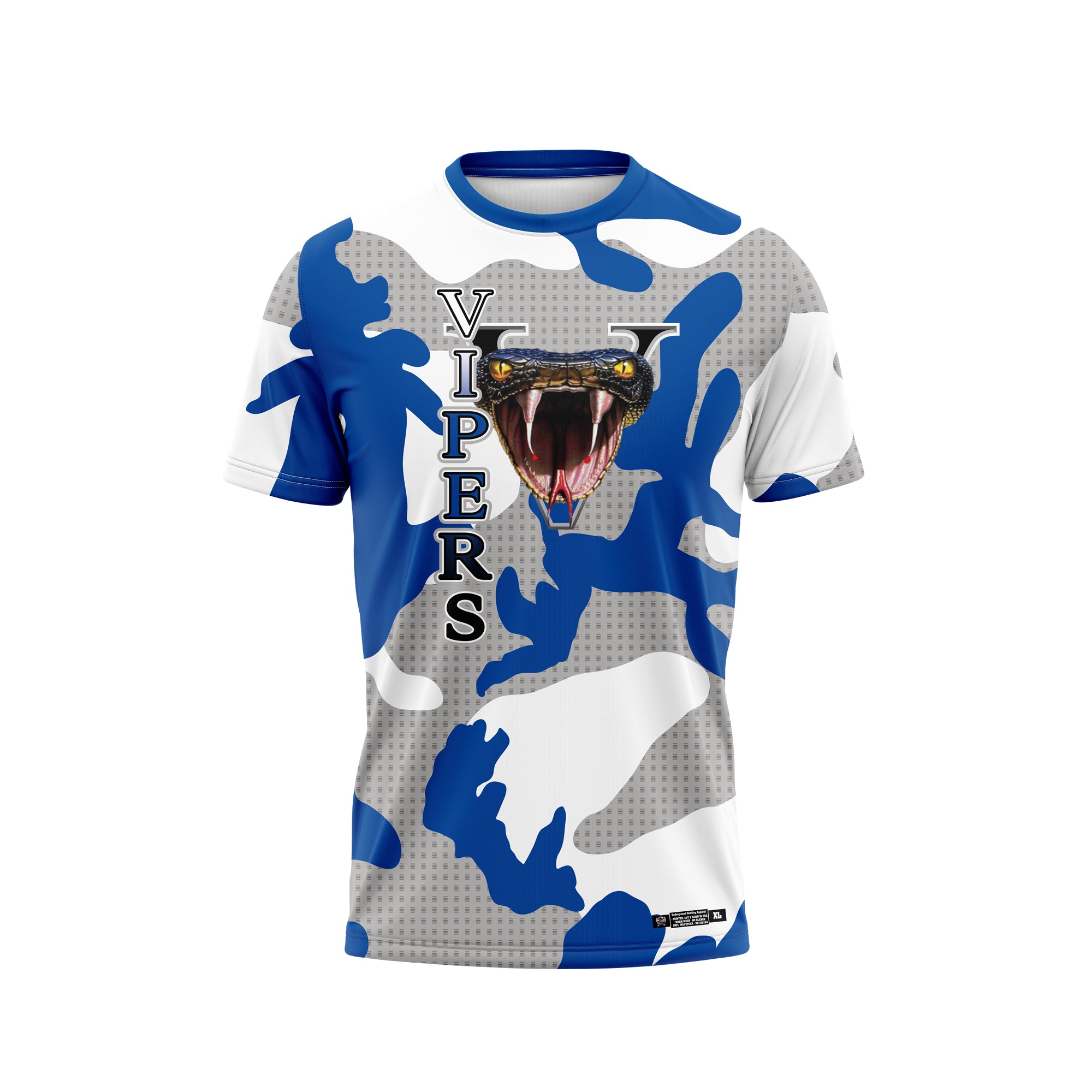 Vipers Blue Camo Jersey