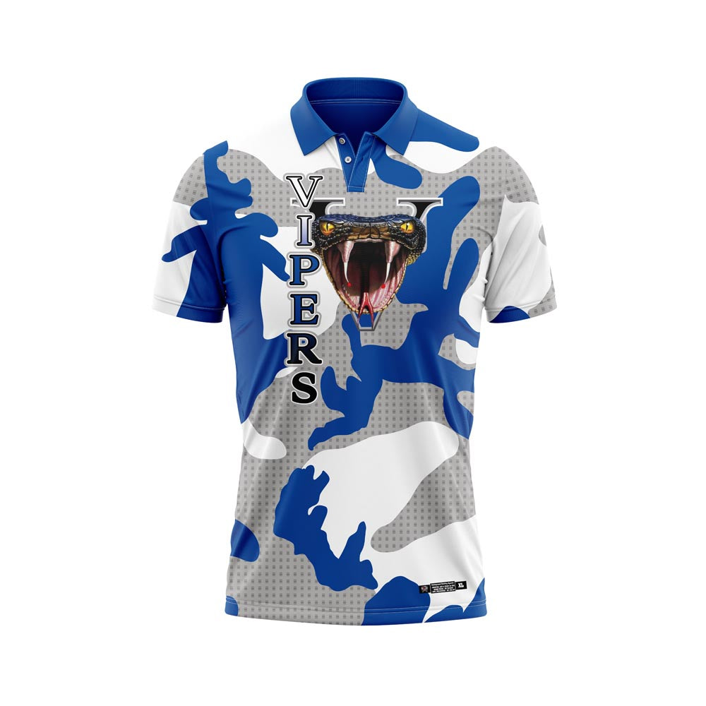 Vipers Blue Camo Jersey