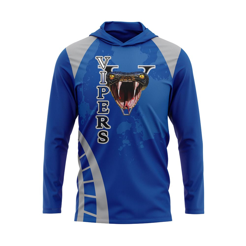 Vipers Blue Geometric Jersey