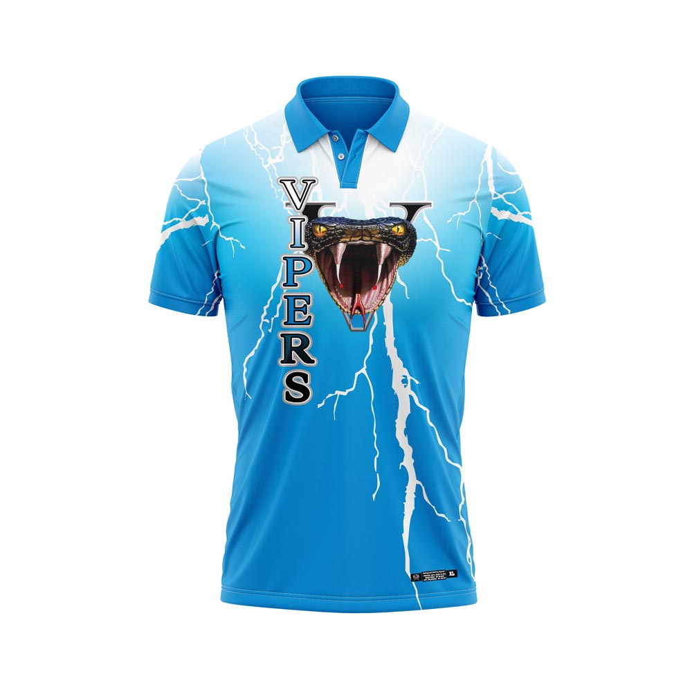 Vipers Blue Lightning Jersey